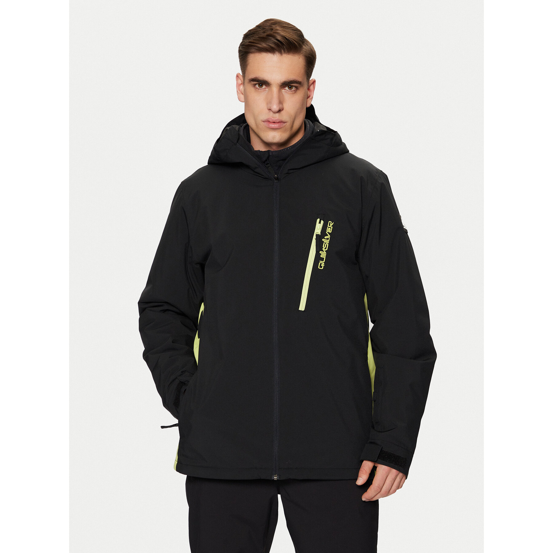 Quiksilver Kurtka narciarska Morton EQYTJ03458 Czarny Modern Fit