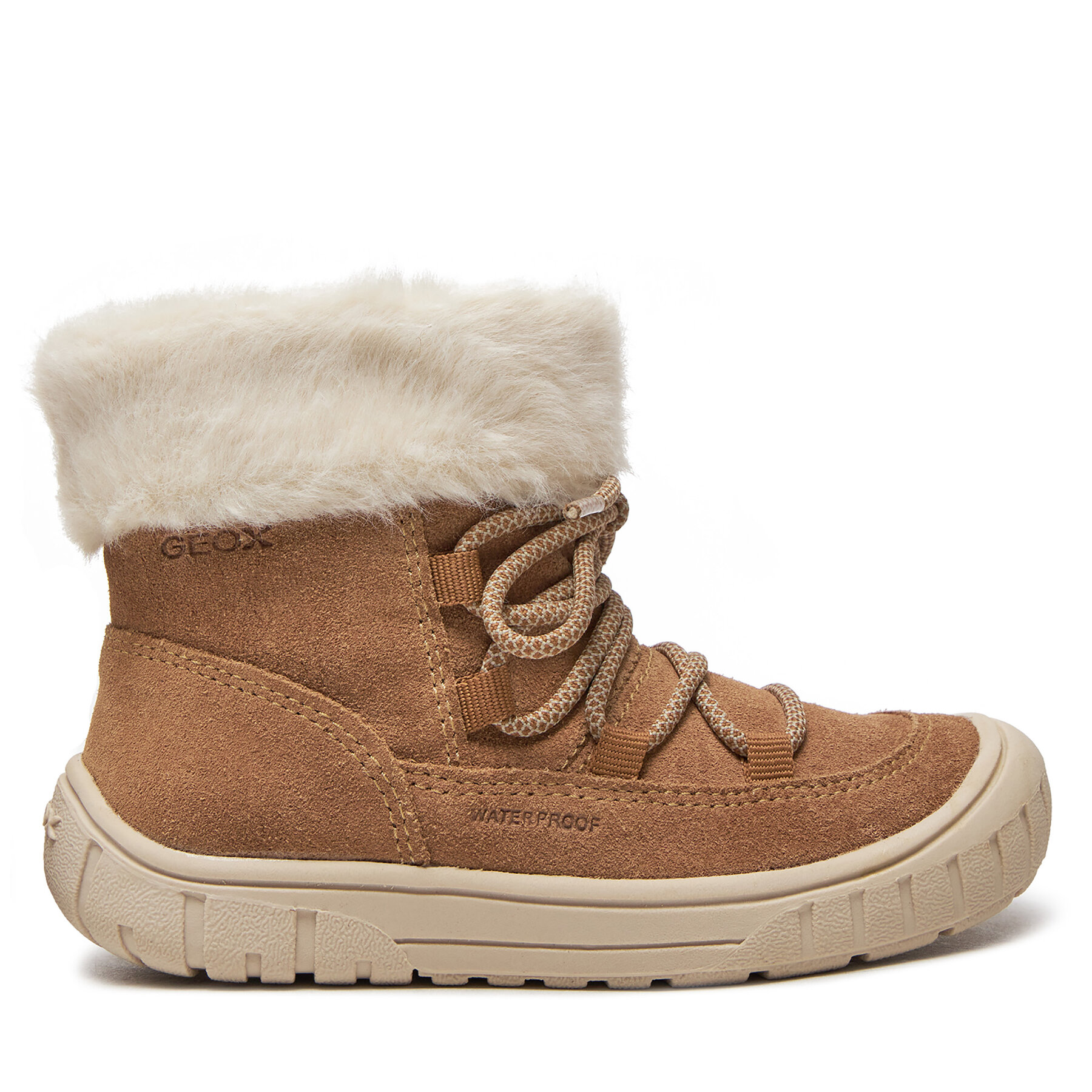 Geox Kozaki B Omar Girl Wpf B462LA 00022 C6627 S Brązowy