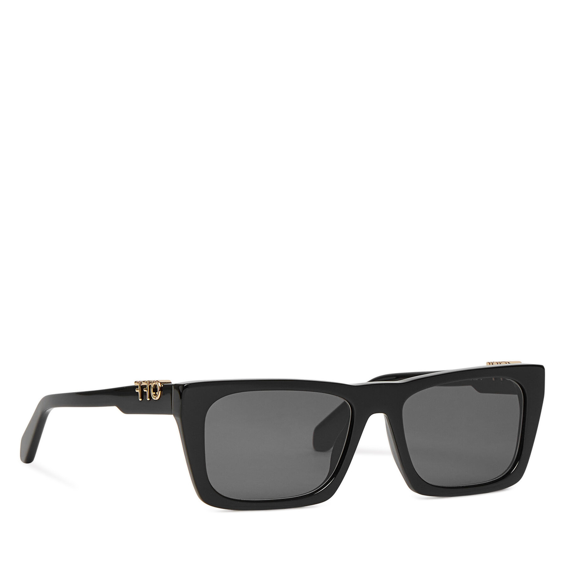 Off-White Okulary przeciwsłoneczne OERI13E Czarny