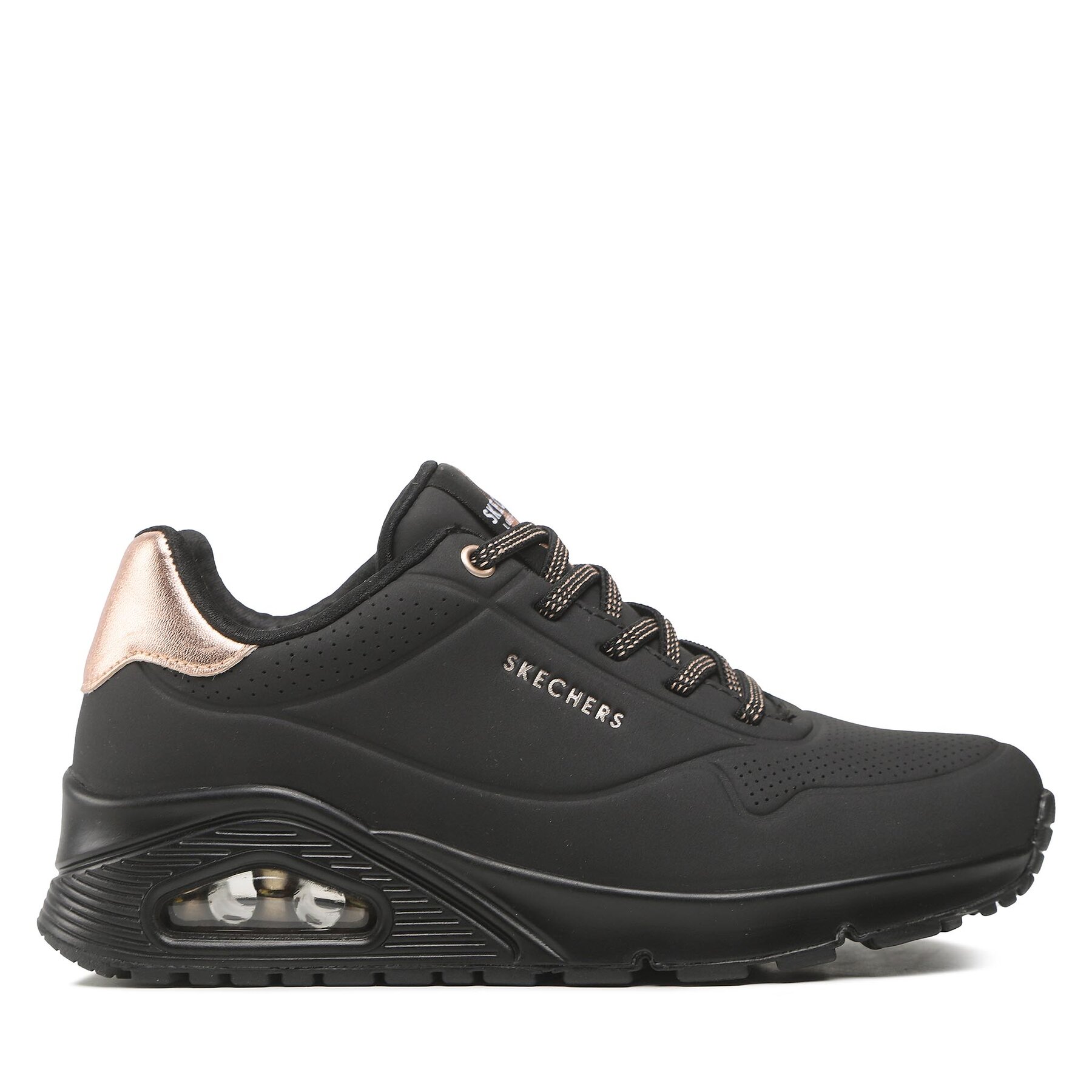 Skechers Sneakersy Shimmer Away 155196/BBK Czarny