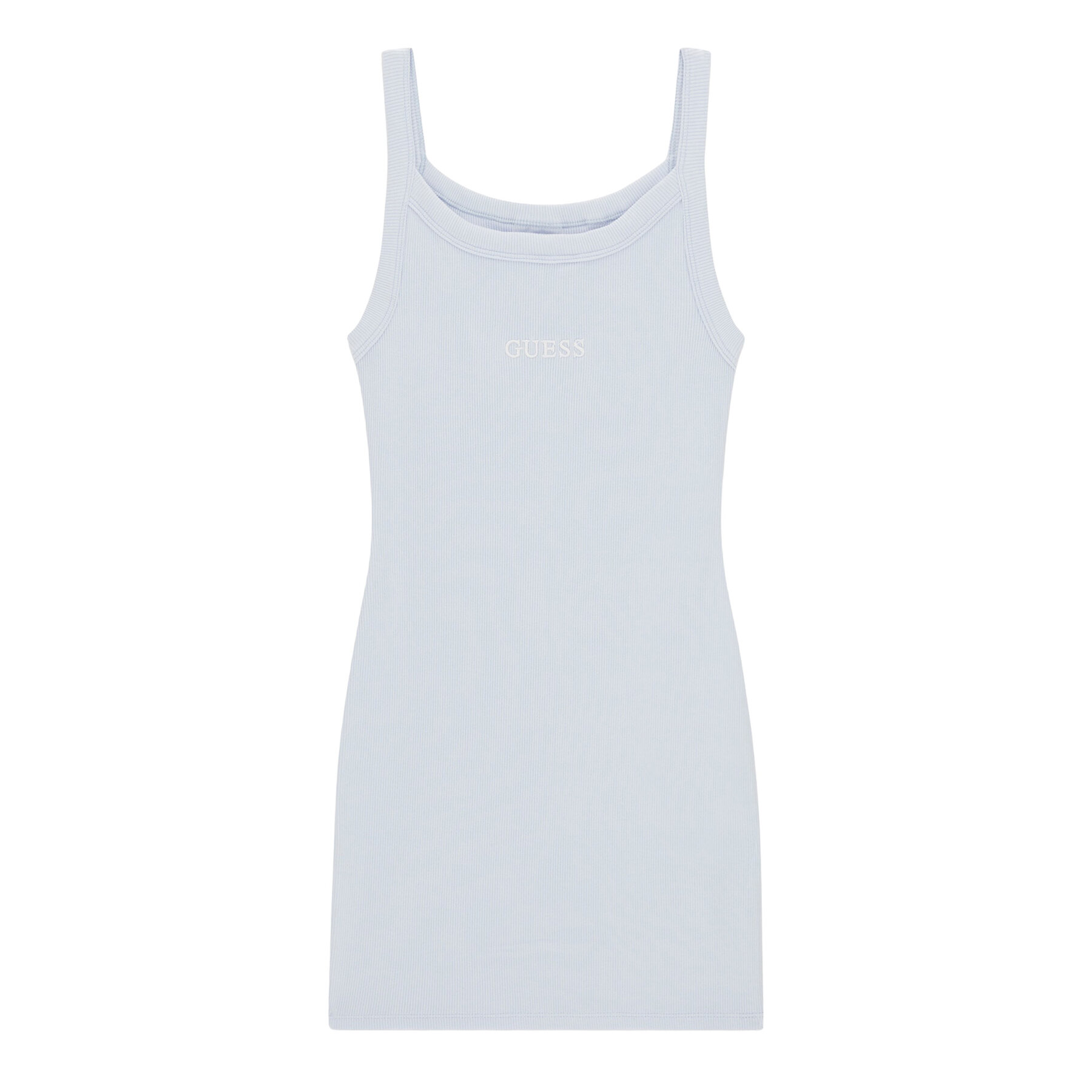 Guess Sukienka letnia J6GK28 K8RT2 Fioletowy jasny Slim Fit