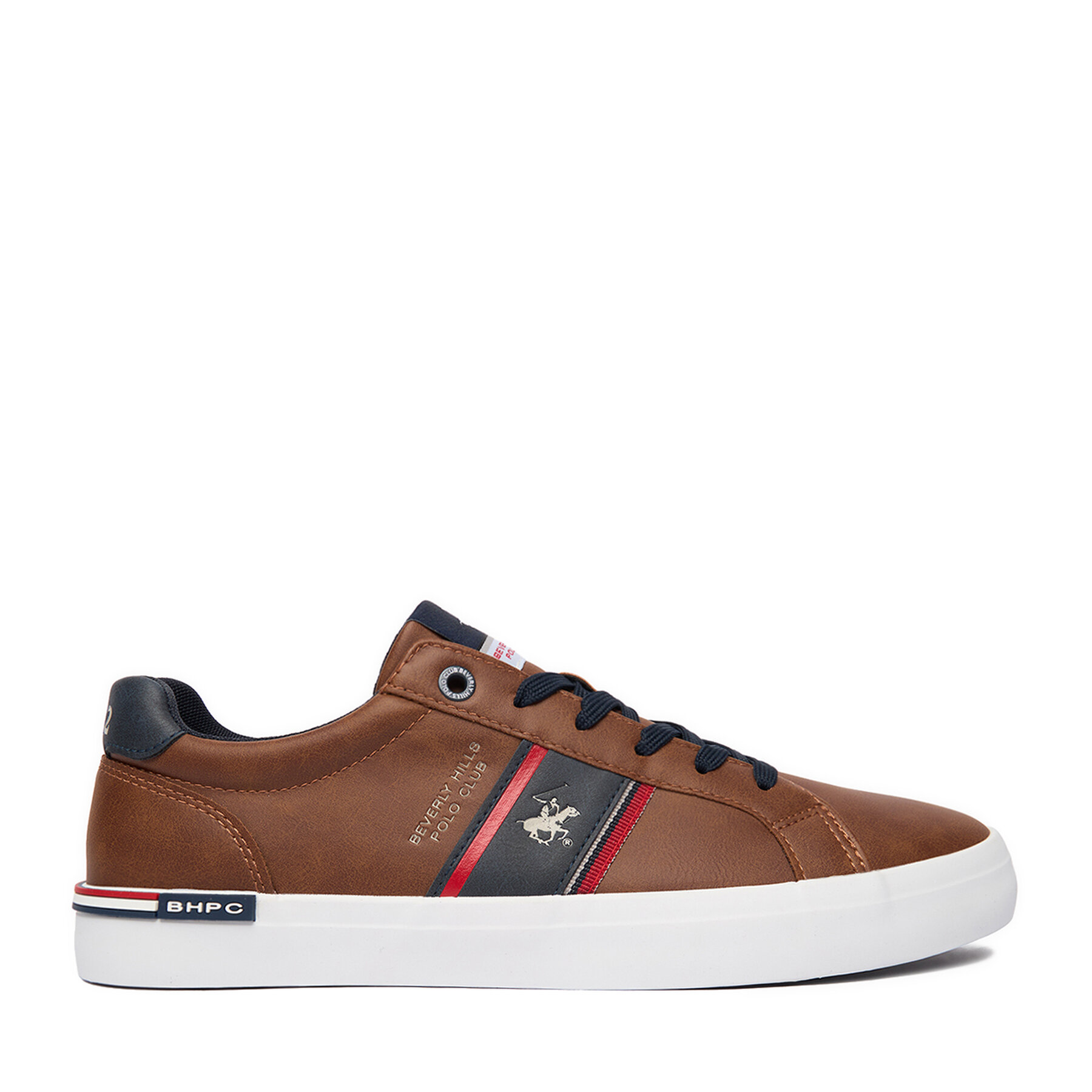 Beverly Hills Polo Club Sneakersy CEO-LUSITANO-01 Brązowy