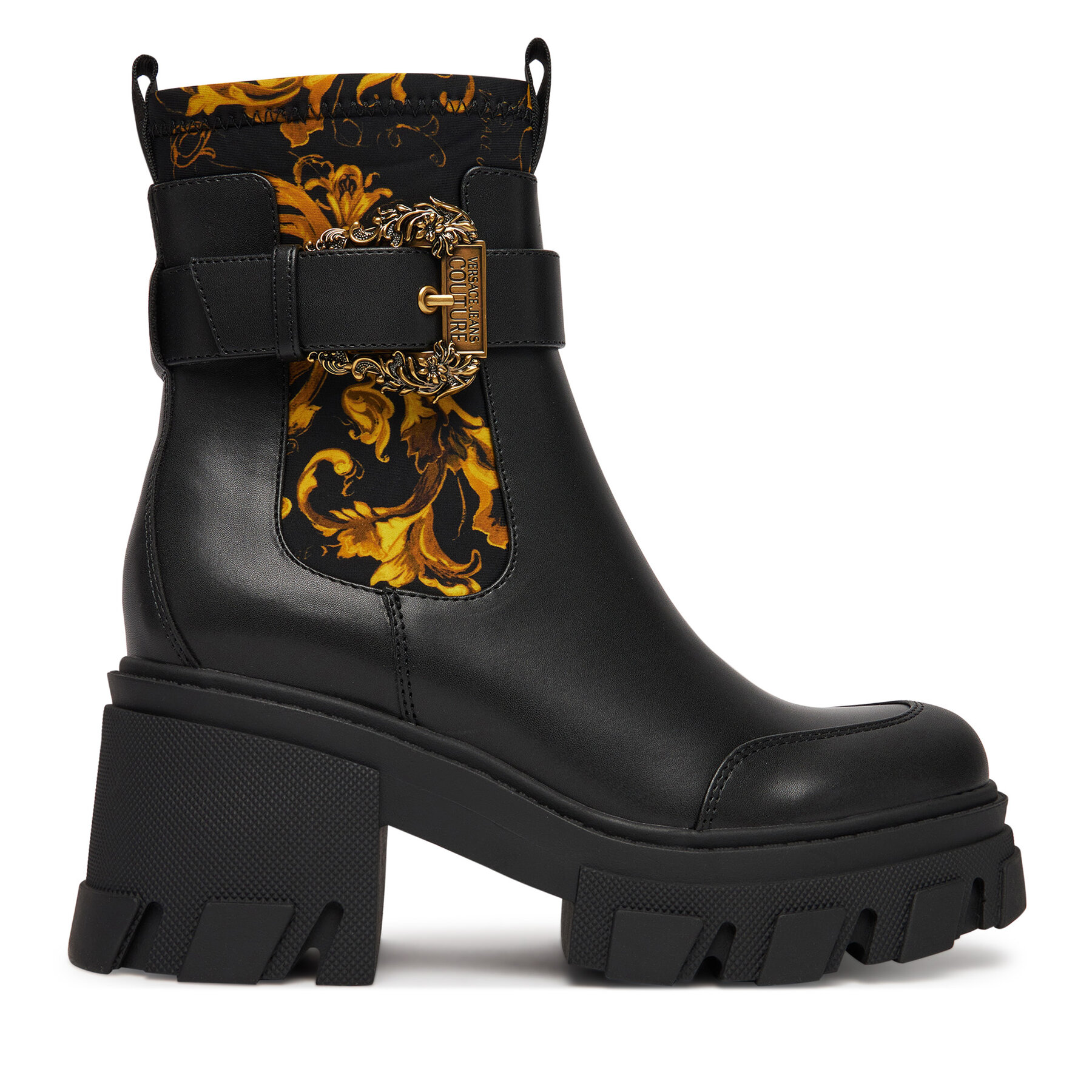 Versace Jeans Couture Botki 79VA3S84 Czarny