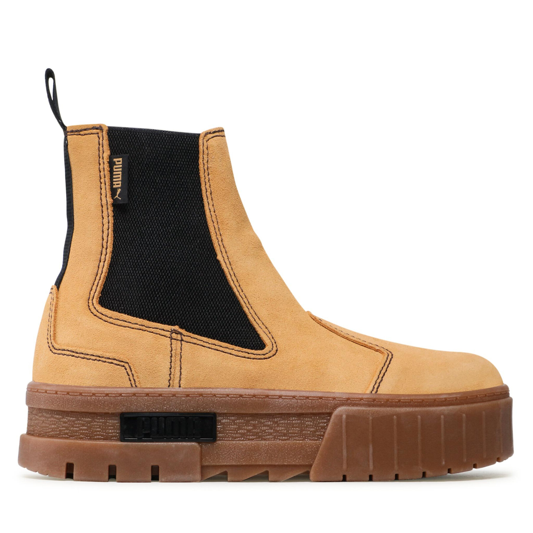 Puma Sztyblety Mayze Chelsea Suede Wn's 382829 04 Beżowy