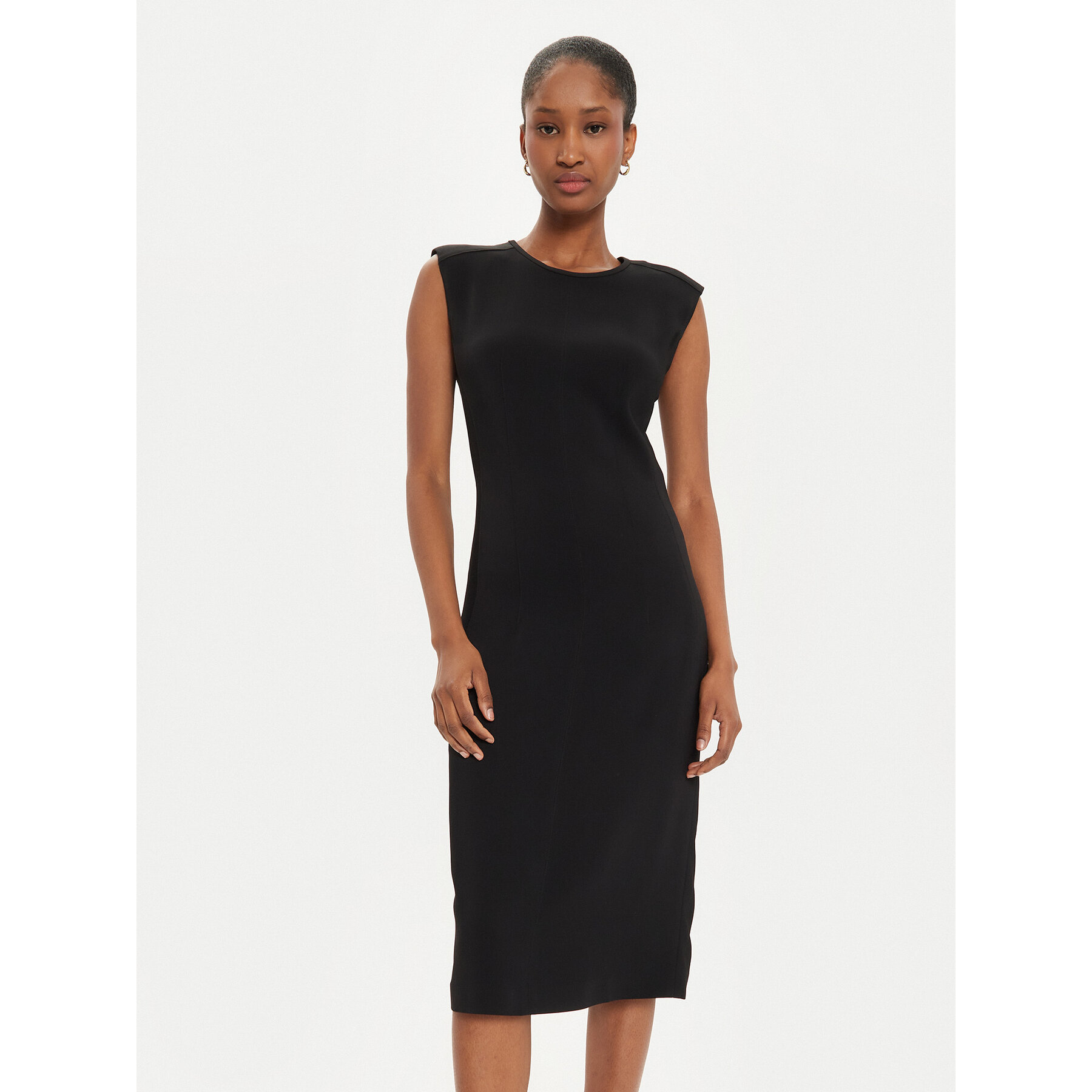 PINKO Sukienka koktajlowa 104216 A213 Czarny Slim Fit