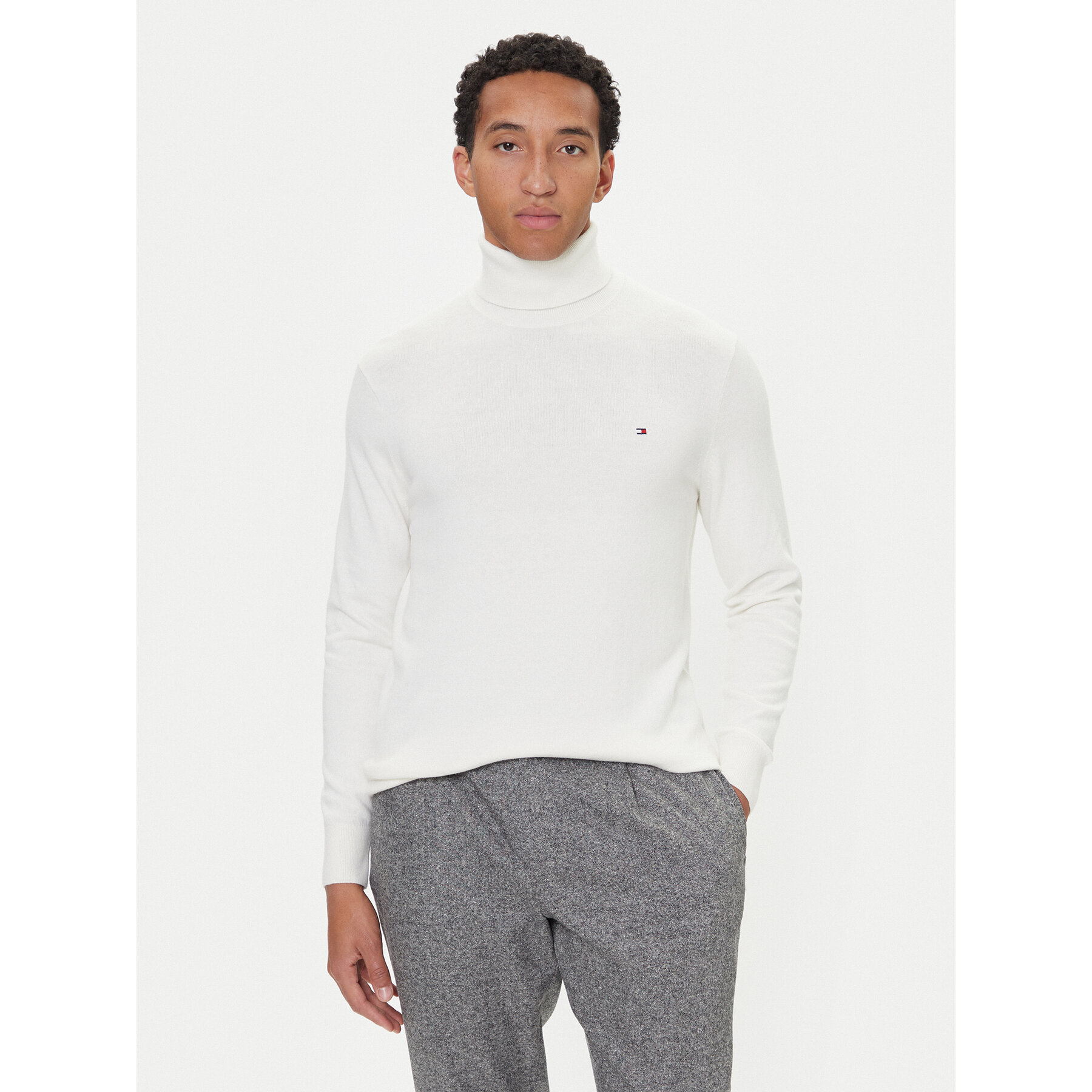 Tommy Hilfiger Golf MW0MW28048 Écru Regular Fit