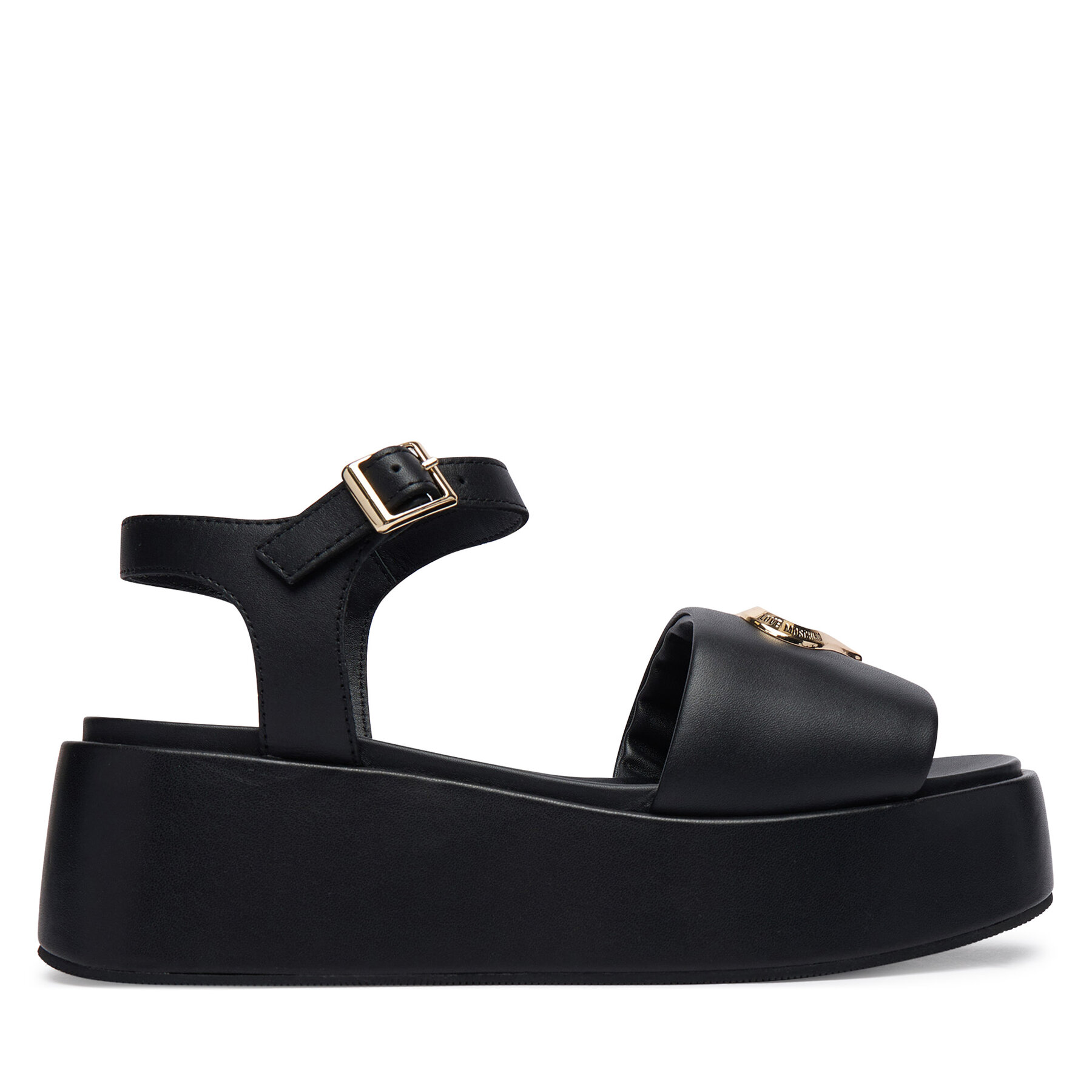 LOVE MOSCHINO Sandały JA16127I0OIA0000 Czarny