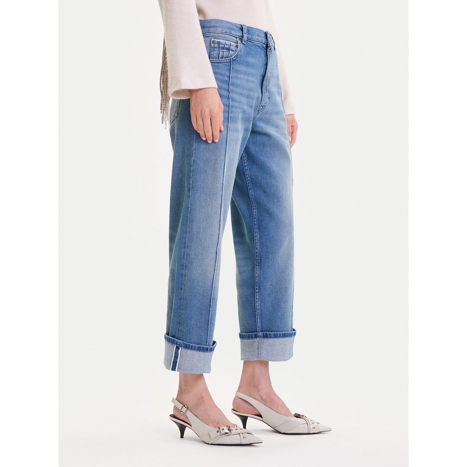 Mustang Jeansy Vermont 1016933 Niebieski Loose Fit