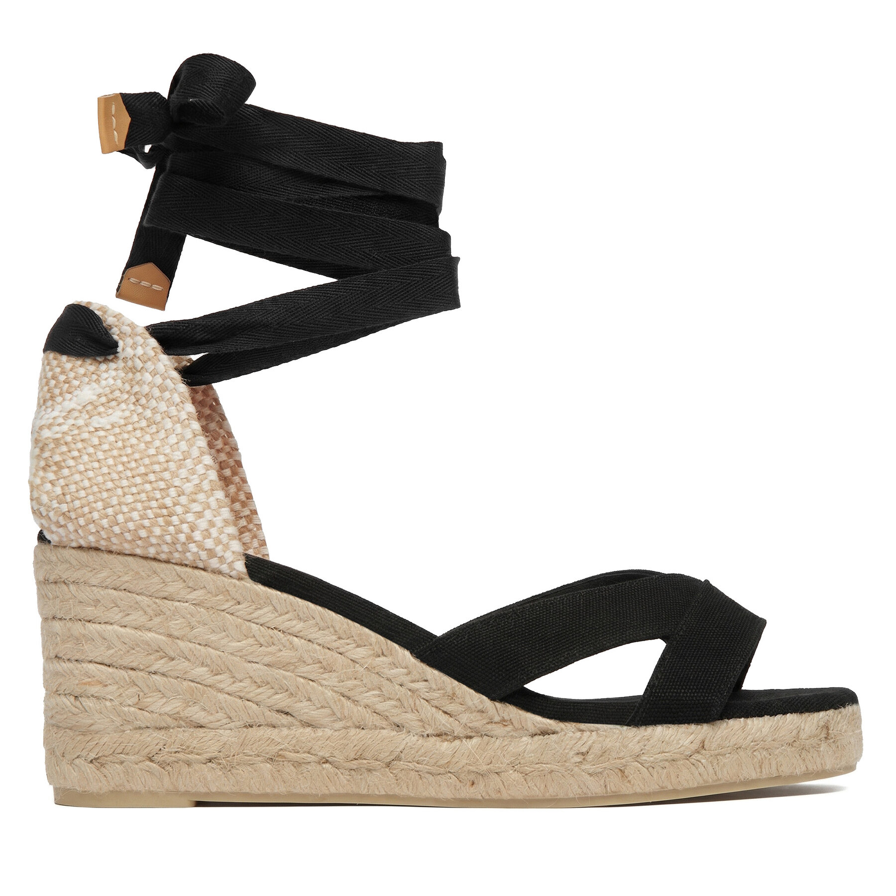 Castañer Espadryle Bailey 25677 Czarny