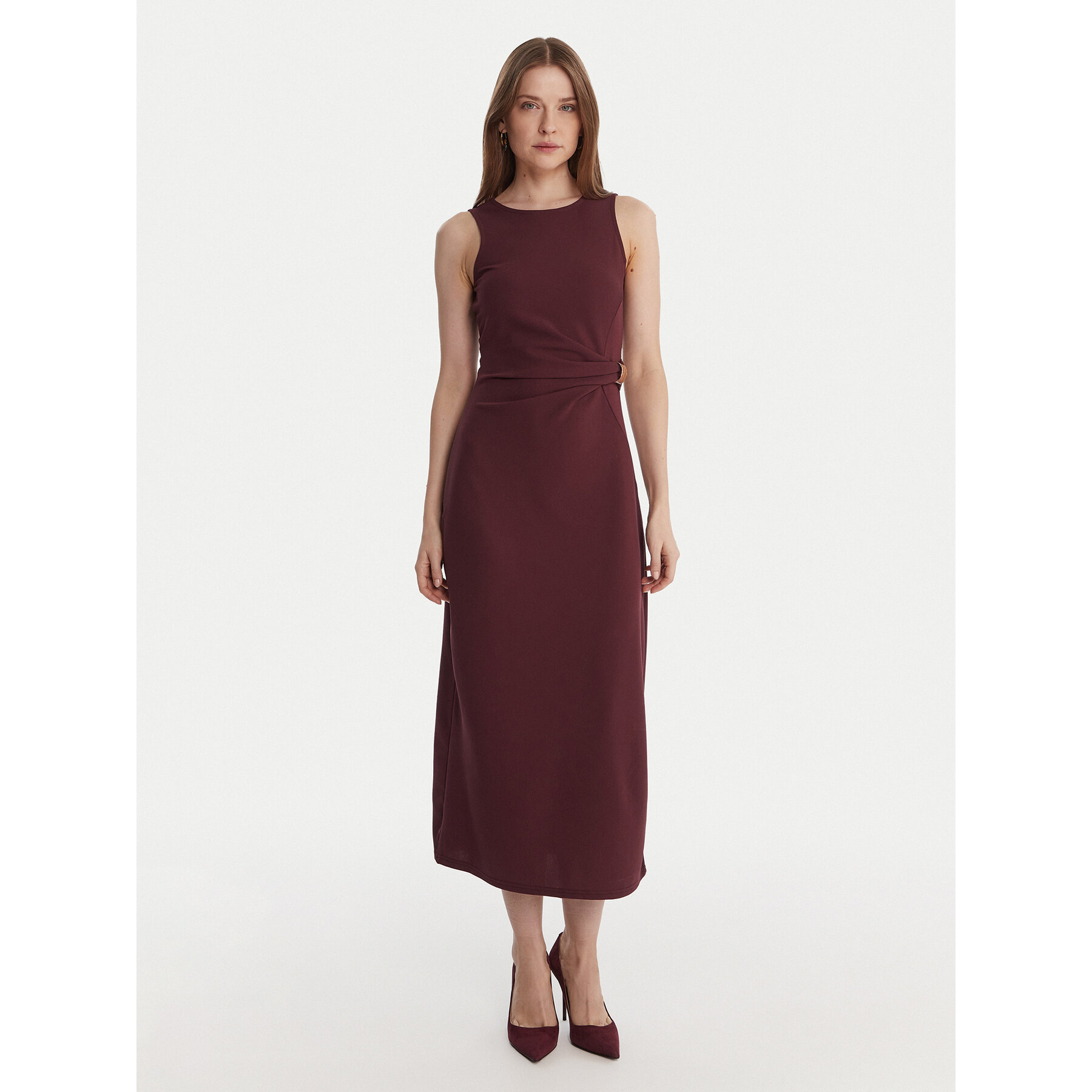 Vero Moda Sukienka koktajlowa Hosanna 10337644 Fioletowy Slim Fit