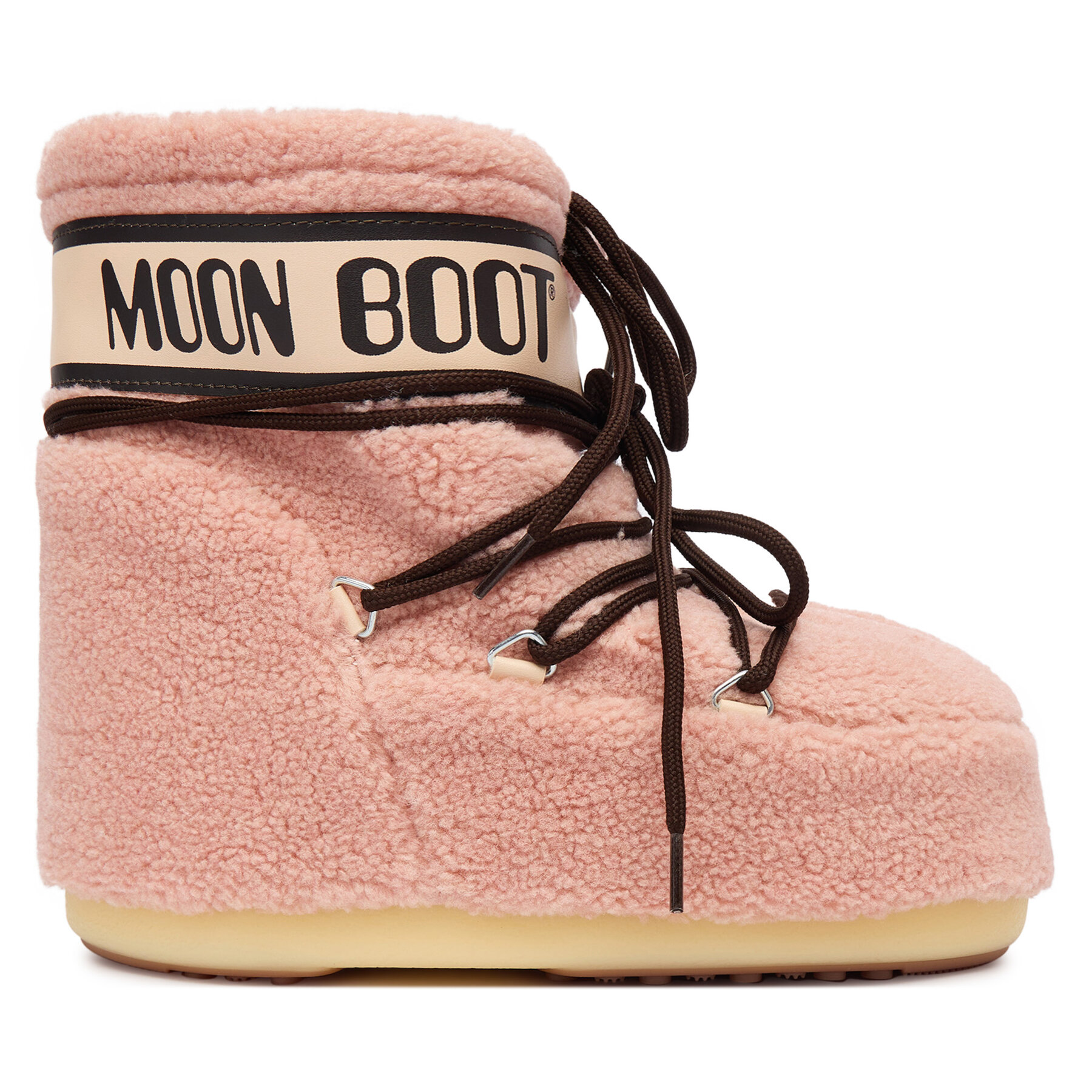 Moon Boot Śniegowce Mb Icon Fleece 80D1409700 Różowy