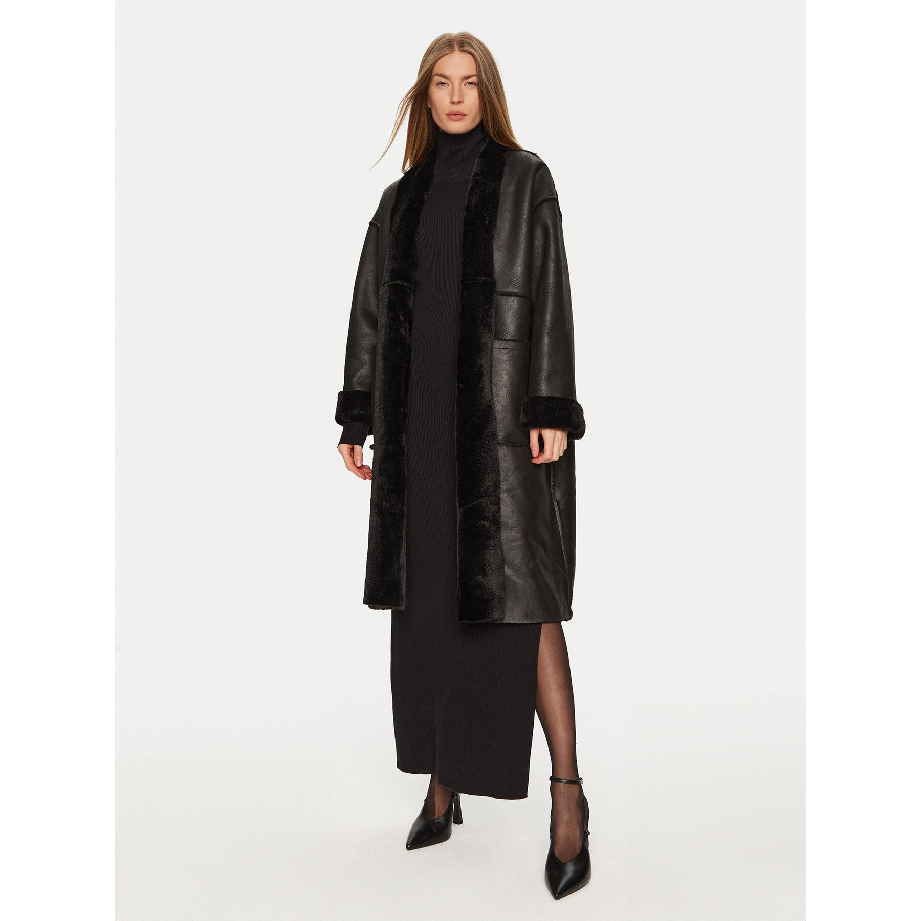 Eleh Kożuch E00250 Czarny Regular Fit