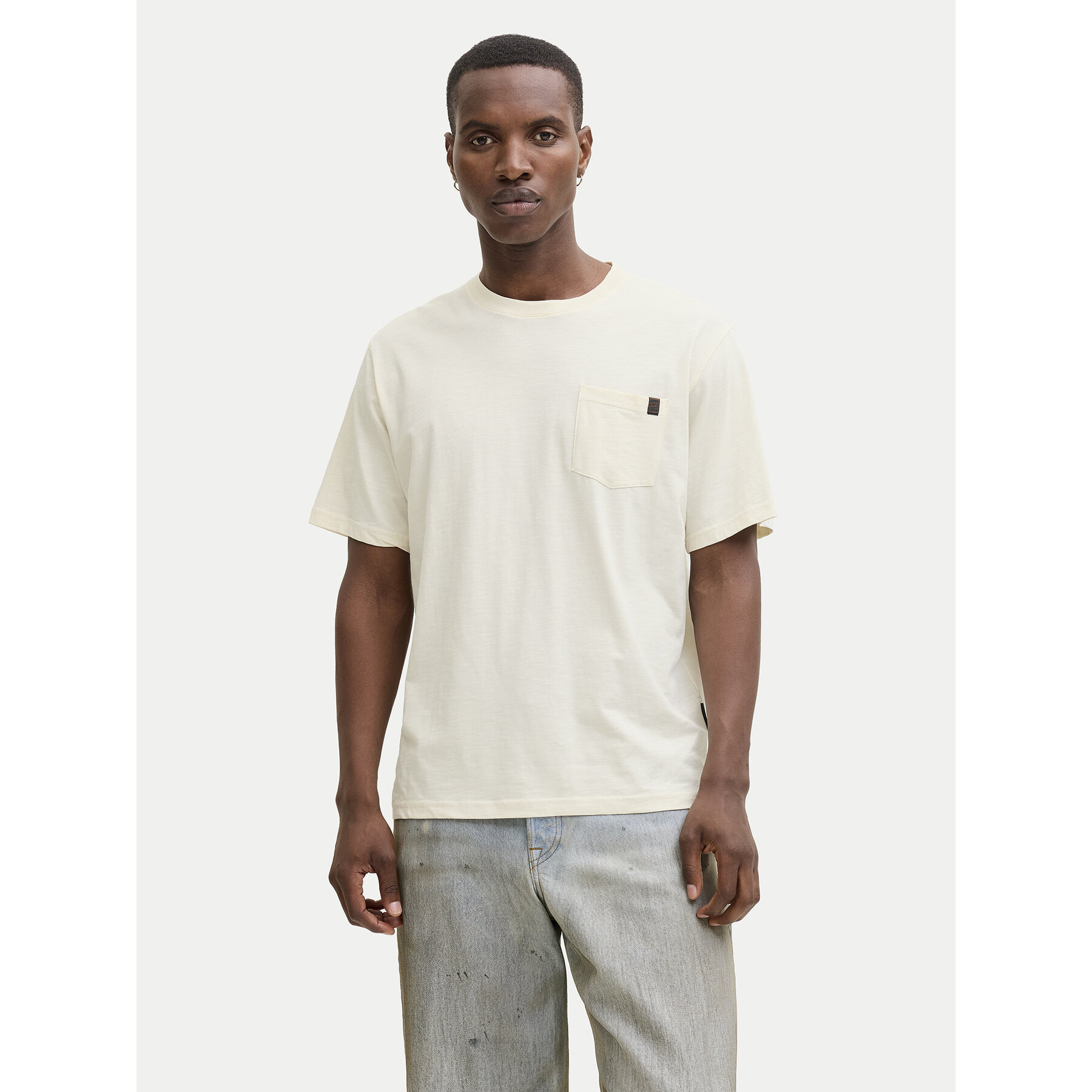 Jack & Jones T-Shirt Dover 12288897 Biały Relaxed Fit