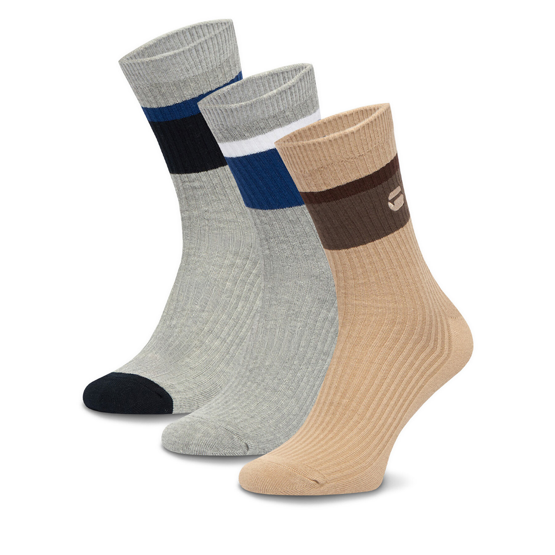 G-Star Raw Skarpety długie CEO_LA_G-STAR_20258_Z_AW25 (3-PACK) Kolorowy