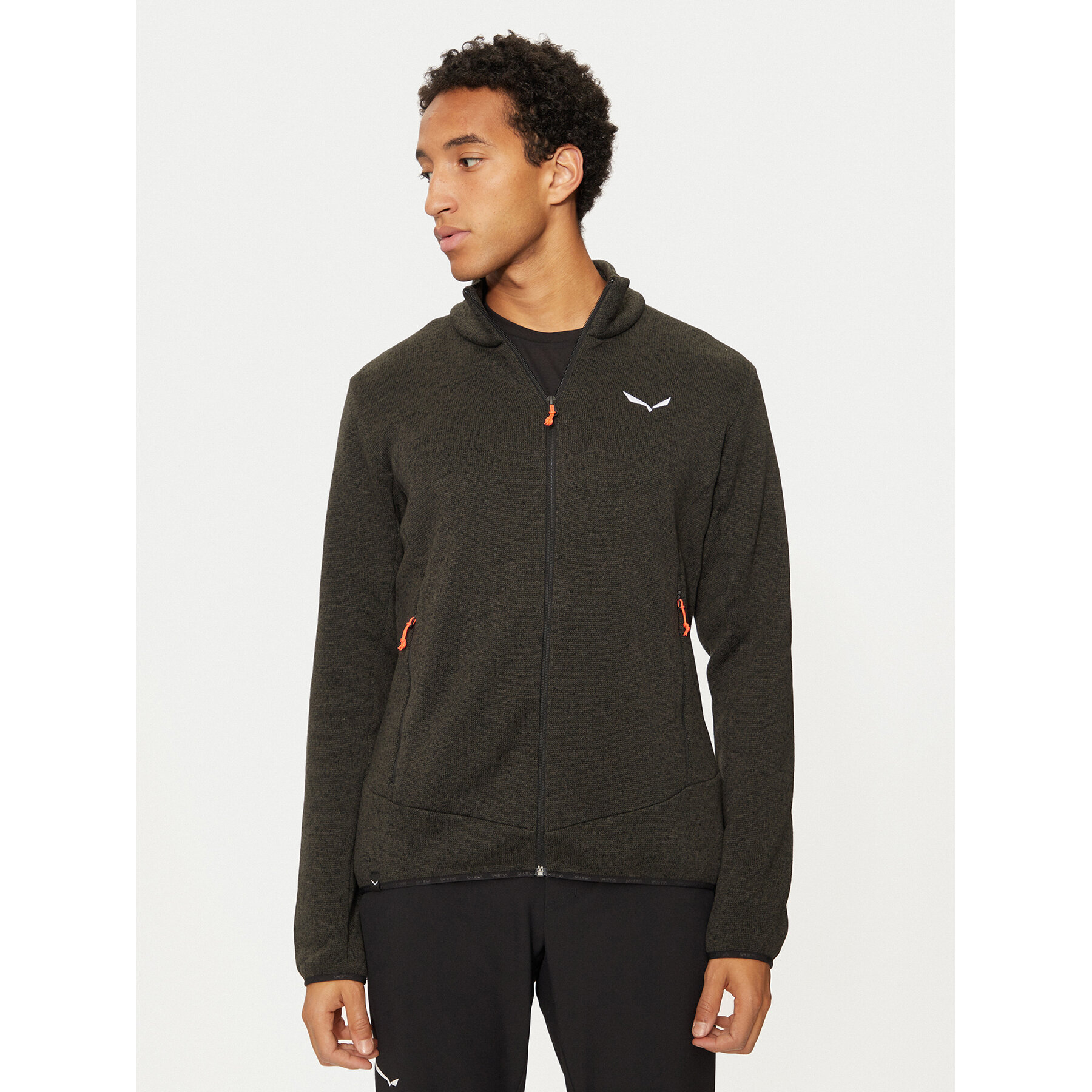 Salewa Polar Puez Rocca 29126 Zielony Regular Fit