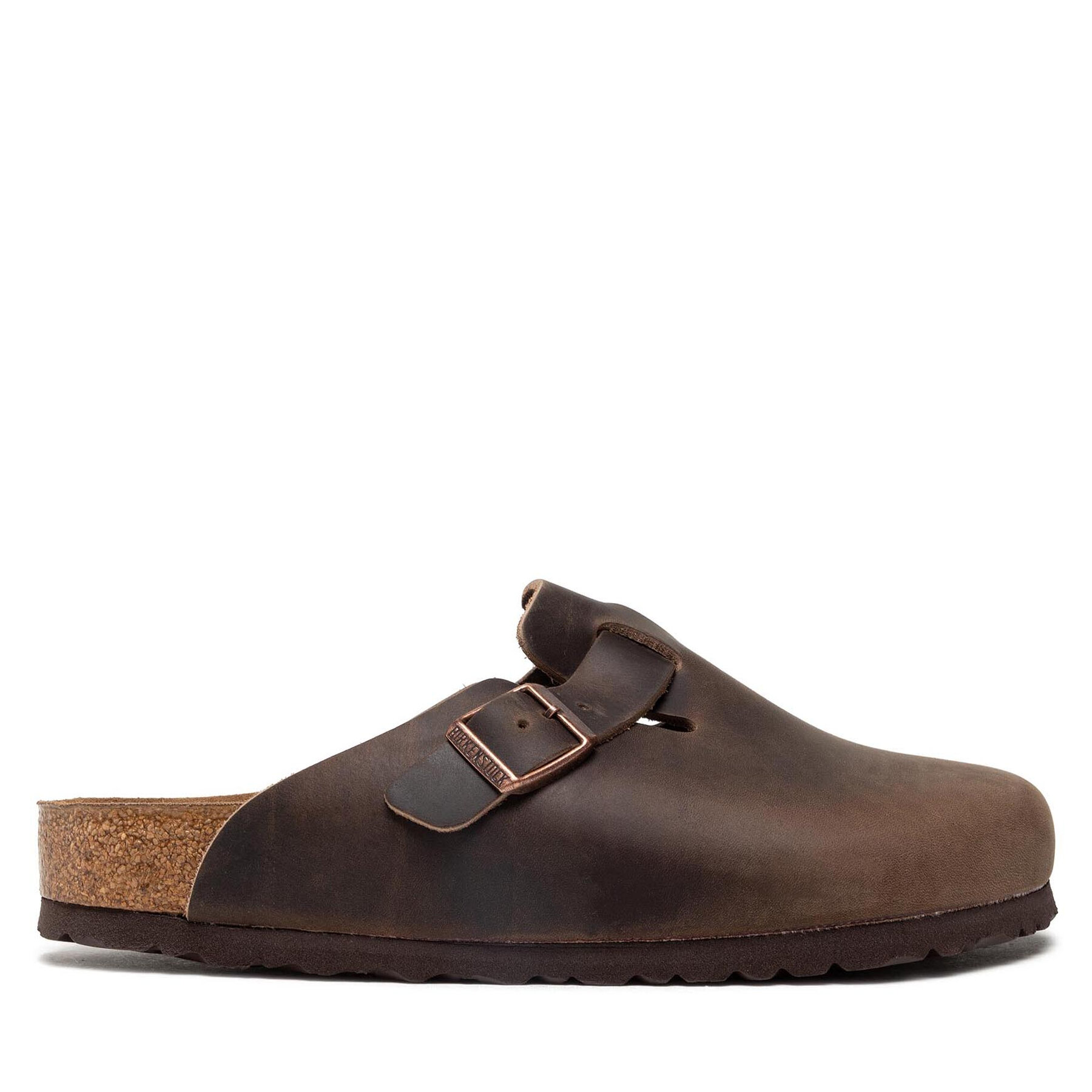 Birkenstock Klapki Boston Bs 860131 Brązowy