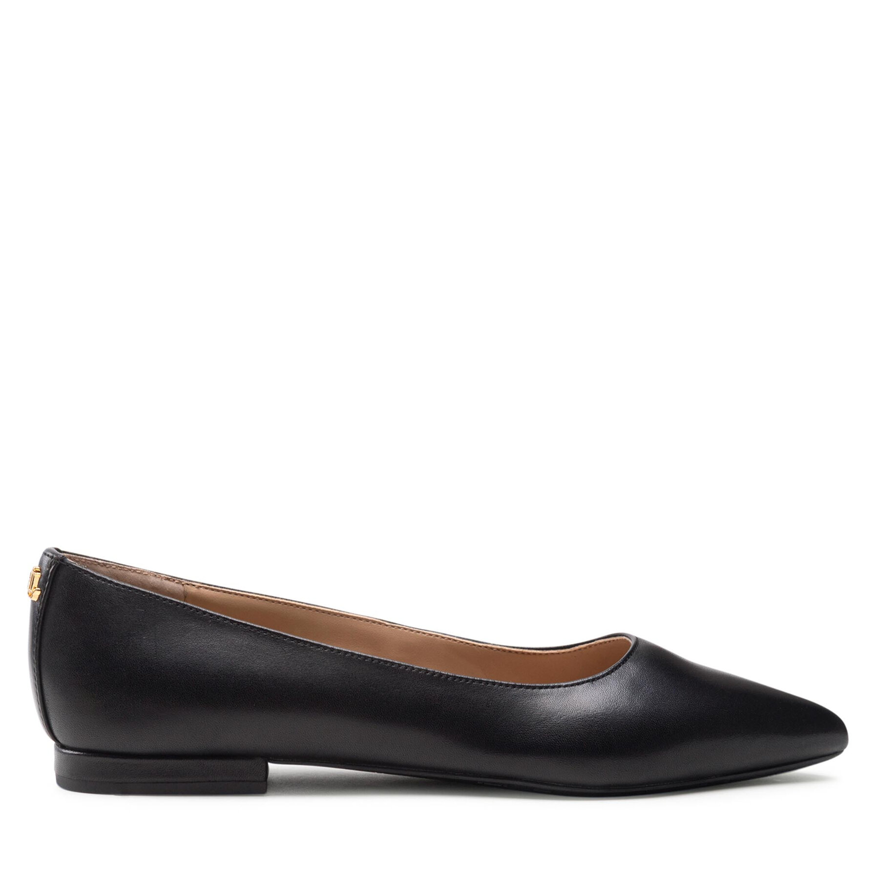 LAUREN RALPH LAUREN Baleriny Londyn 802862706001 Czarny