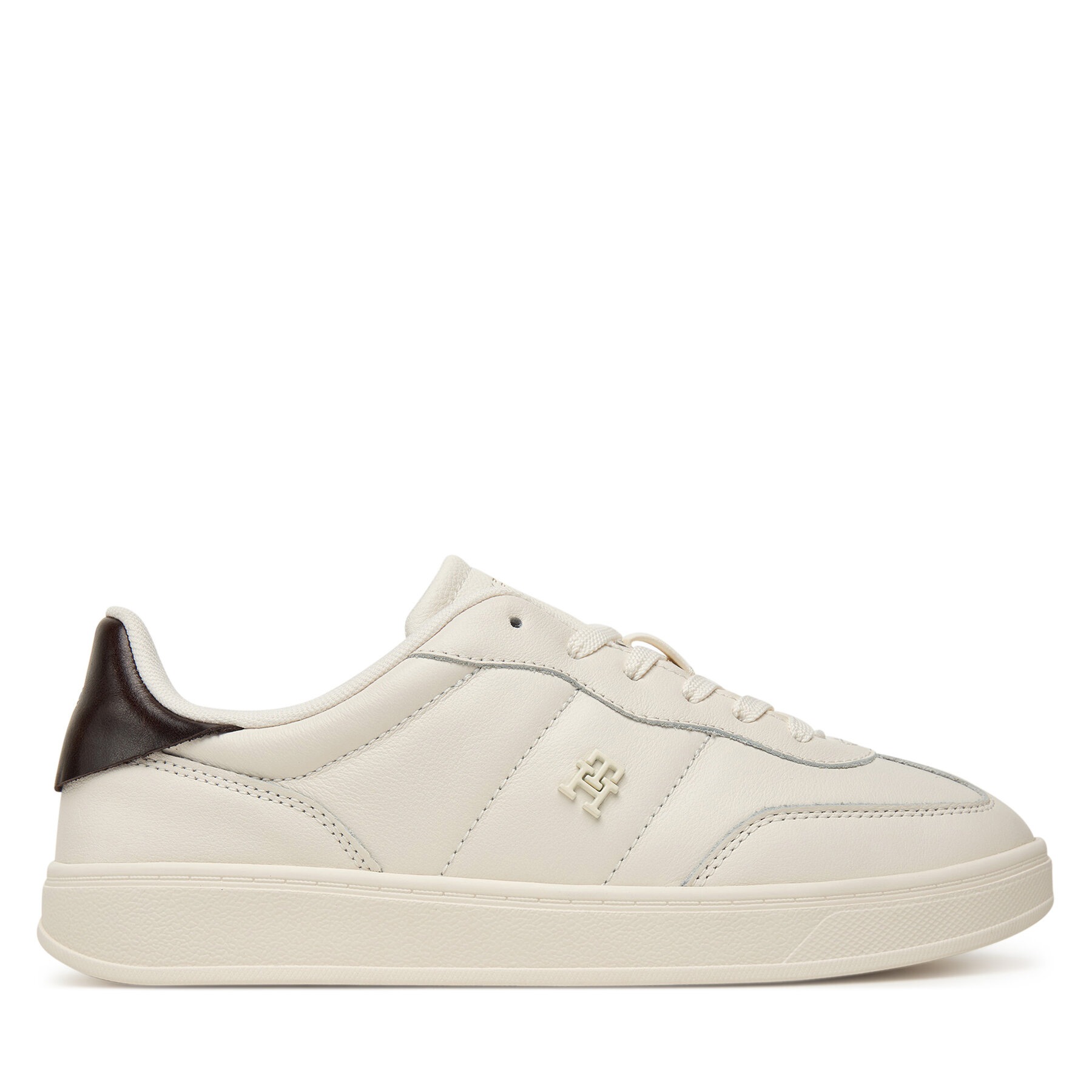 Tommy Hilfiger Sneakersy Heritage Shiny FW0FW08823 Biały