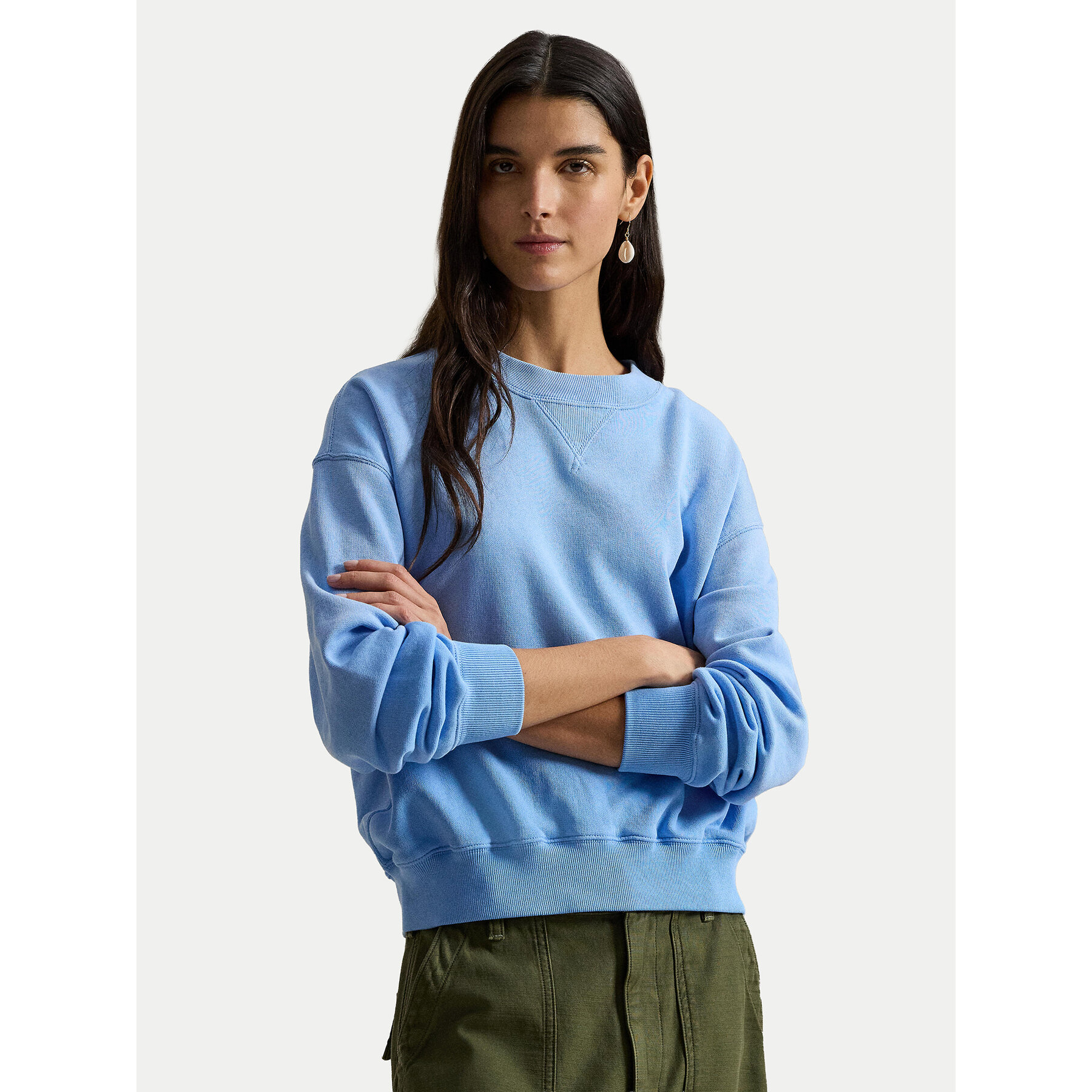 Polo Ralph Lauren Bluza 211971690500 Niebieski Relaxed Fit
