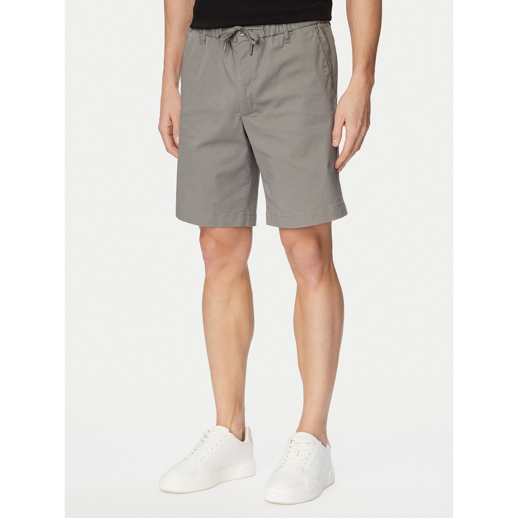 Jack & Jones Szorty materiałowe Jaiden Rocco 12292831 Szary Regular Fit