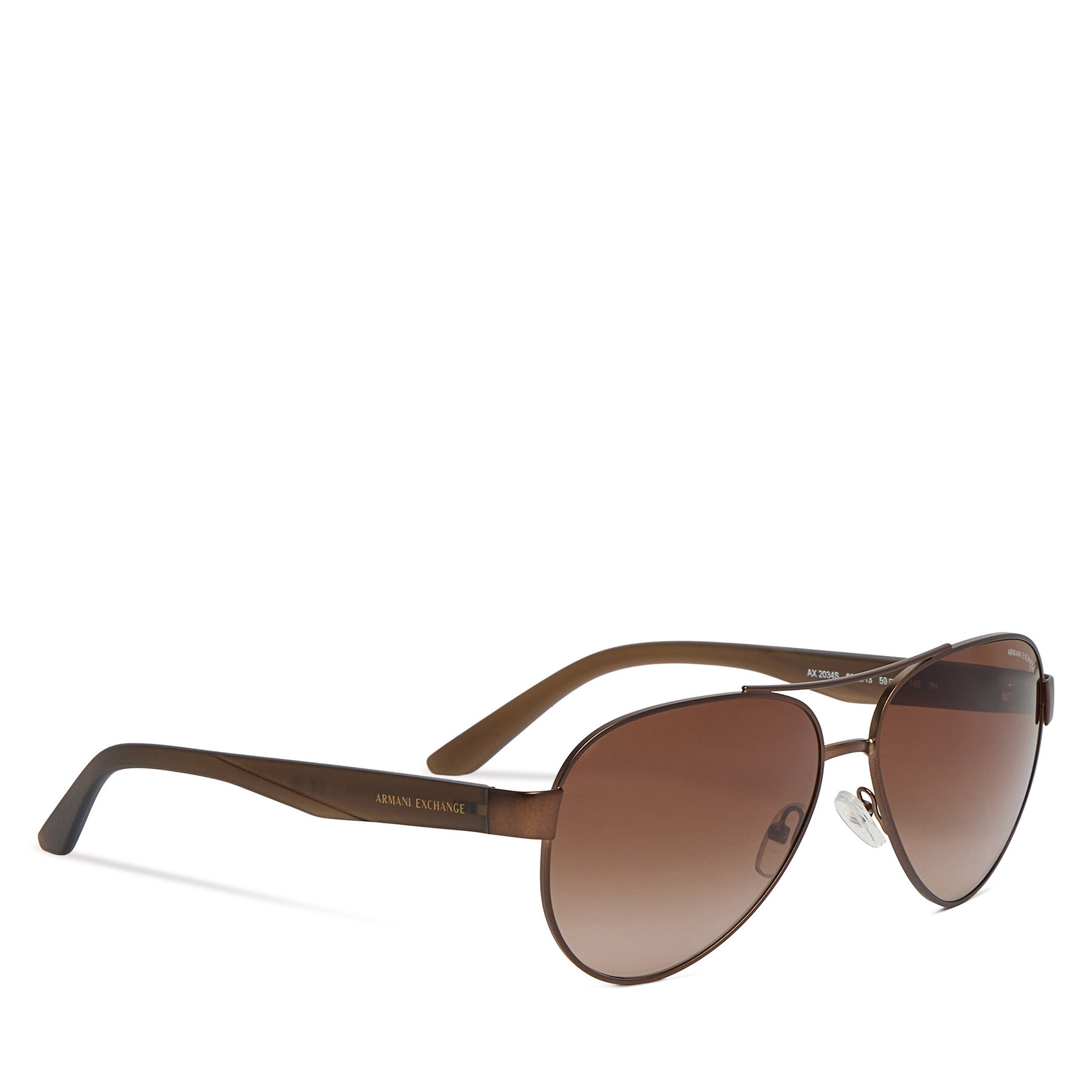 Armani Exchange Okulary przeciwsłoneczne 0AX2034S 605813 Brązowy
