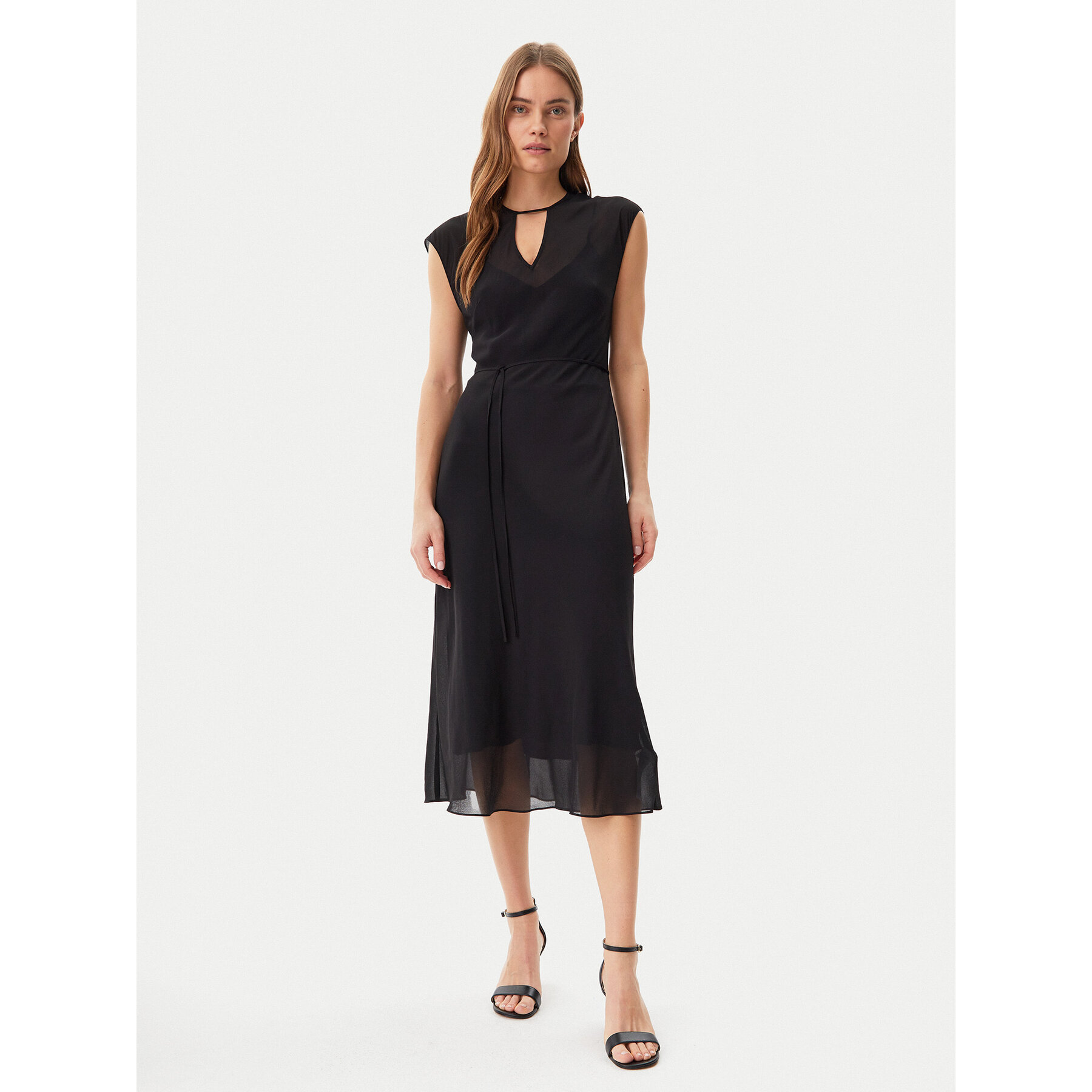Calvin Klein Sukienka koktajlowa K20K208366 Czarny Regular Fit