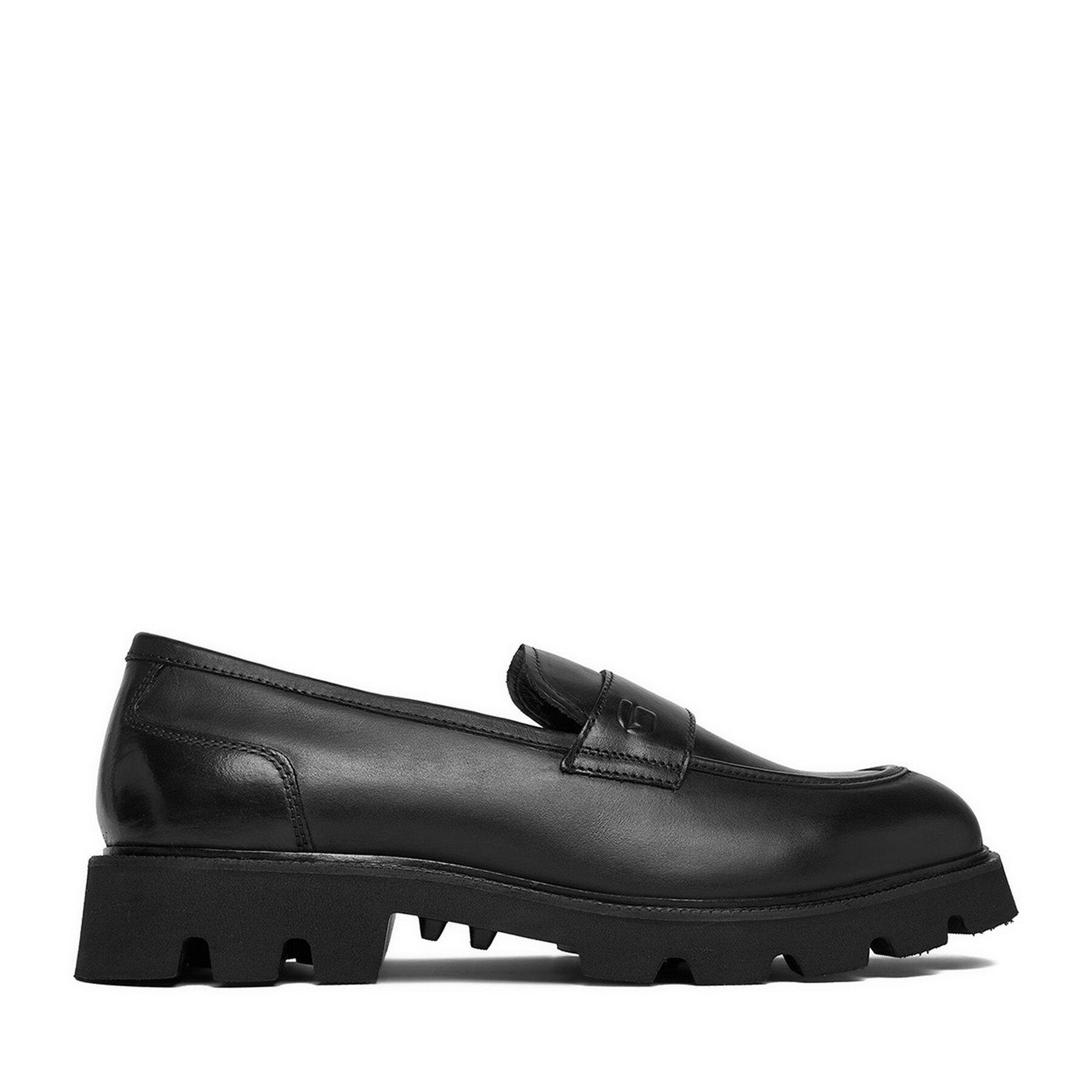 G-Star Raw Loafersy EO-ROWHIDE-01 MI08 Czarny