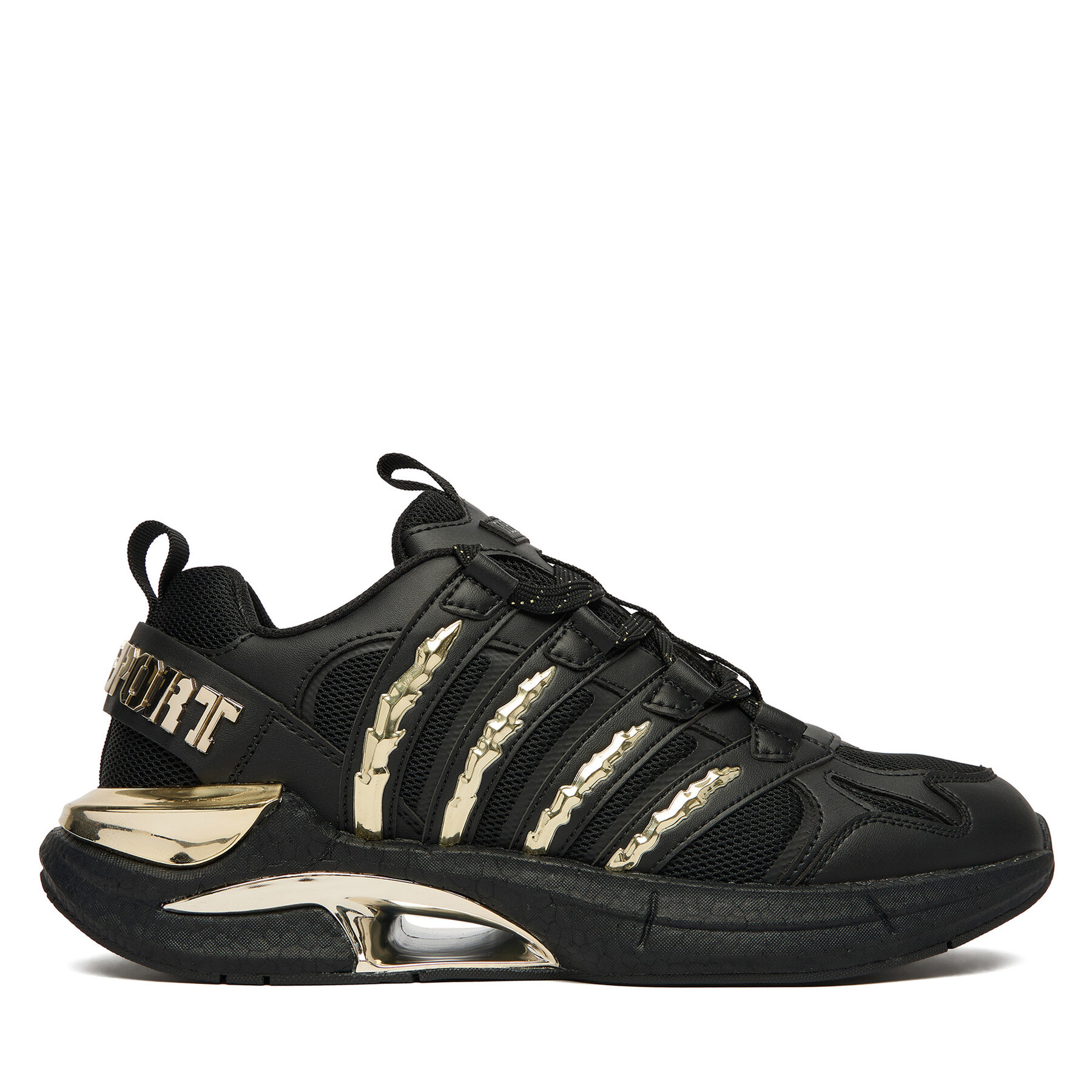 Plein Sport Sneakersy FAES USC0852 STE003N Czarny