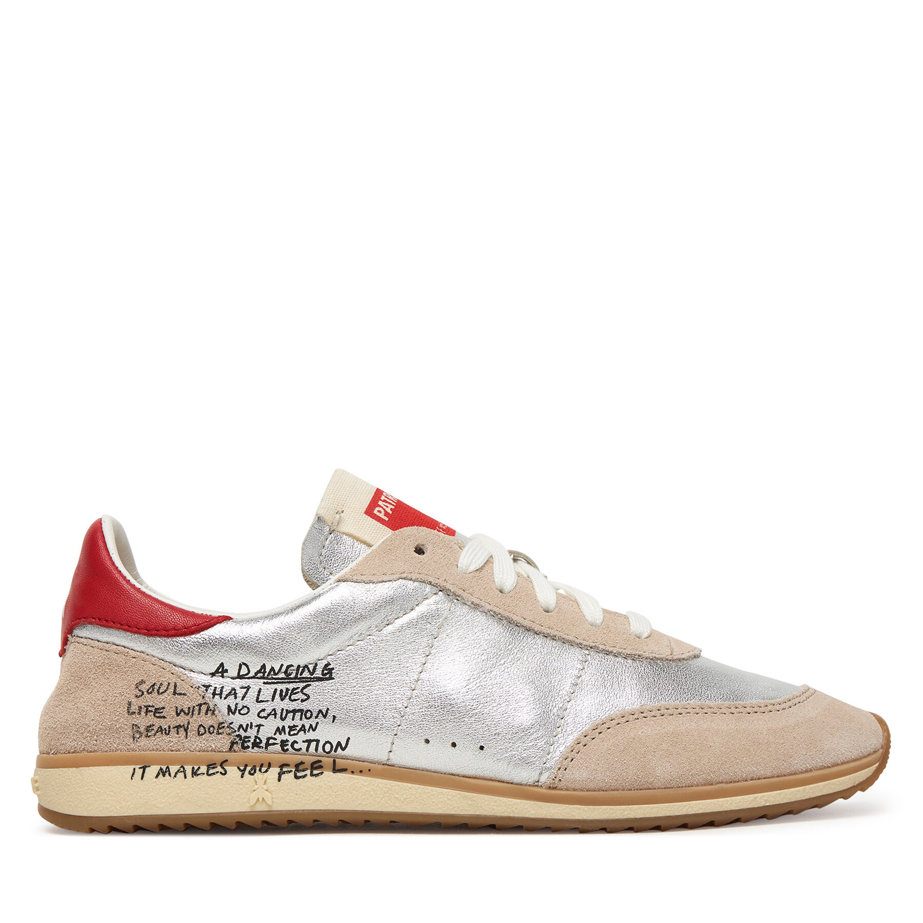 Patrizia Pepe Sneakersy 8Z0135/L154-FG69 Srebrny