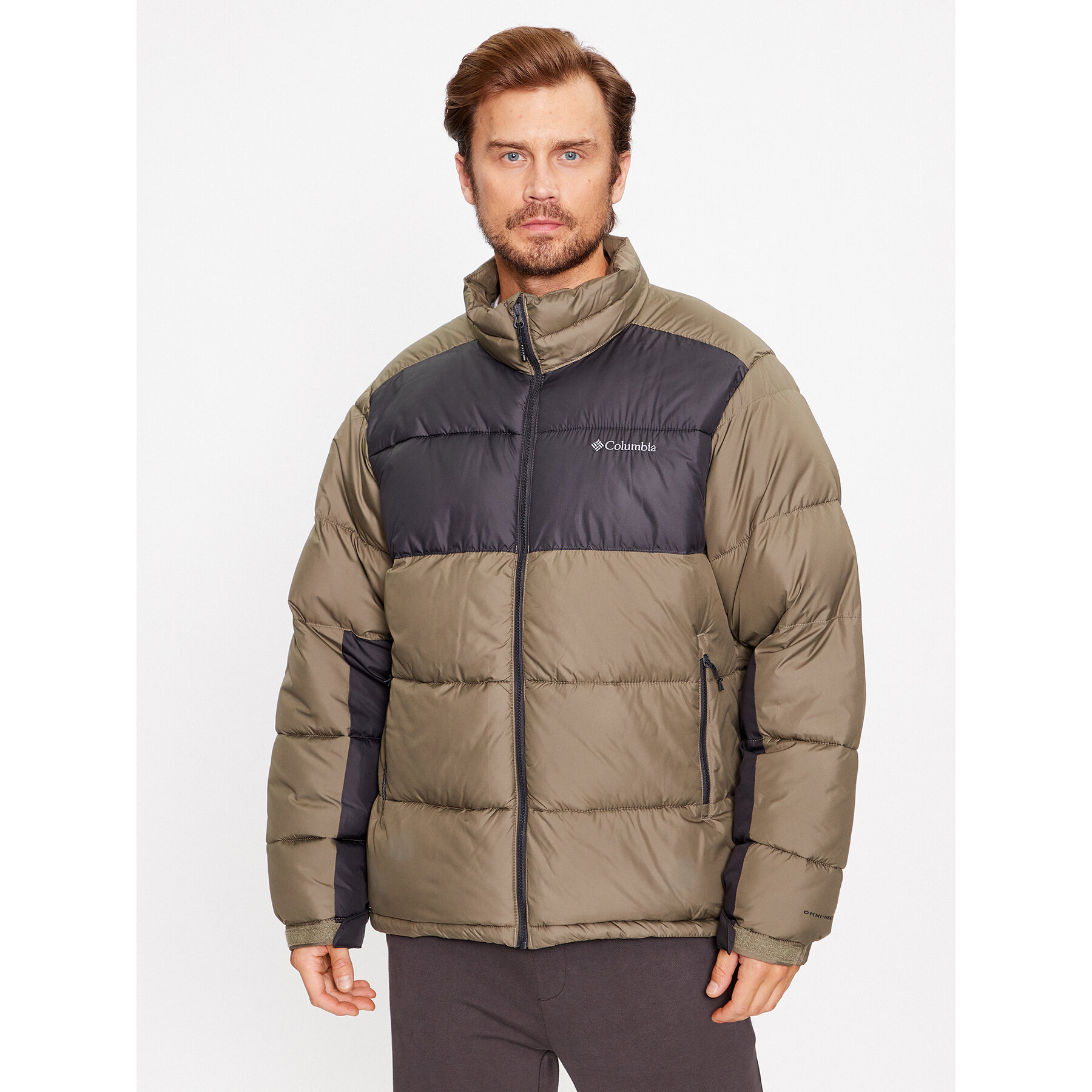 Columbia Kurtka zimowa Pike Lake™ II Jacket Khaki Regular Fit