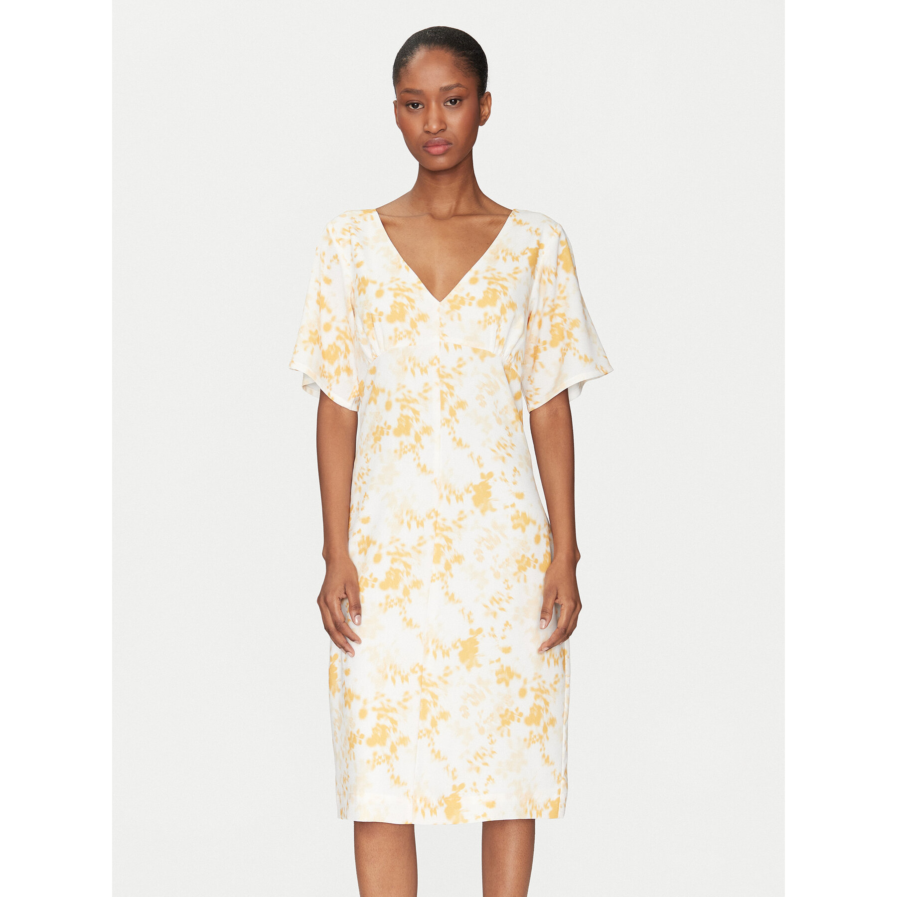 2NDDAY Sukienka letnia Audette 2252127286 Żółty Loose Fit