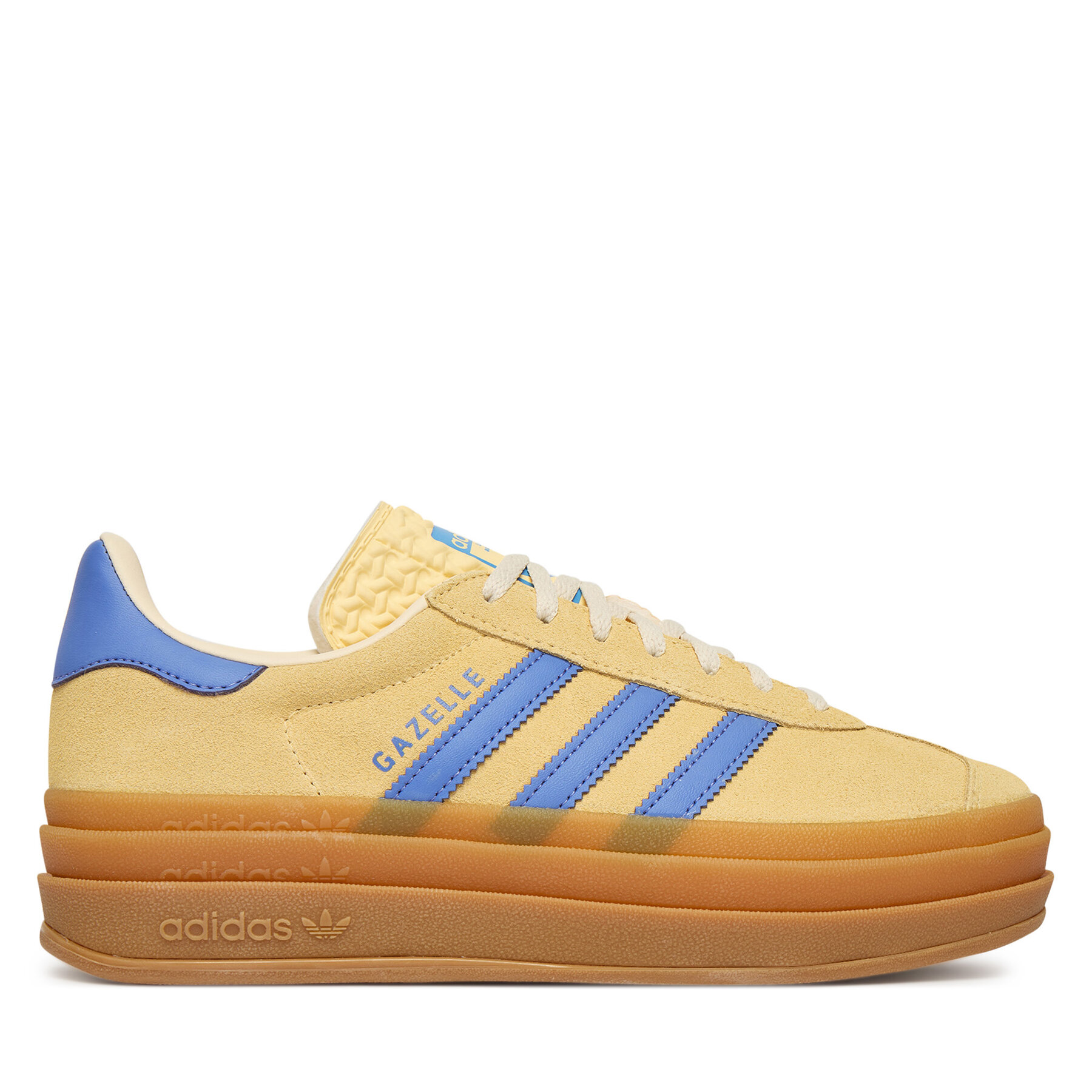 adidas Sneakersy Gazelle Bold J IH6457 Beżowy