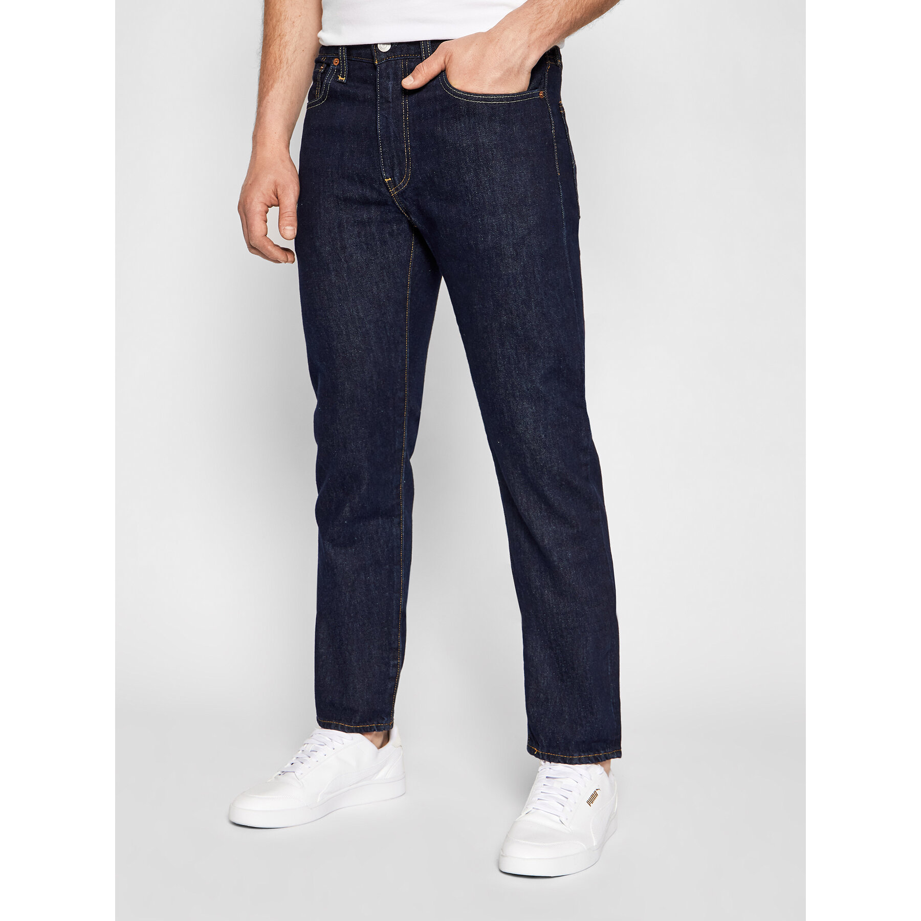 Levi's® Jeansy 502™ 29507-0181 Granatowy Taper Fit