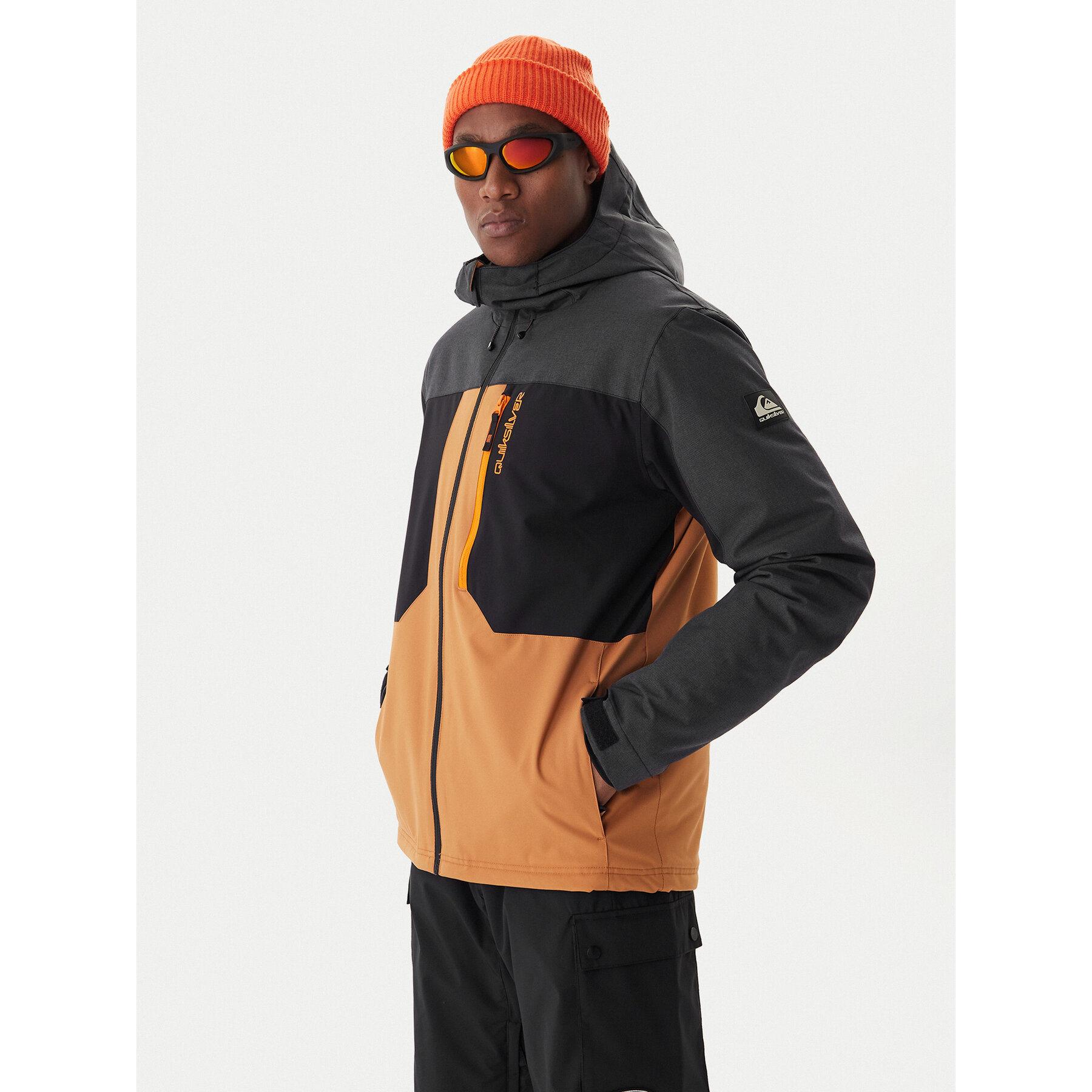 Quiksilver Kurtka snowboardowa Dawson EQYTJ03510 Kolorowy Regular Fit