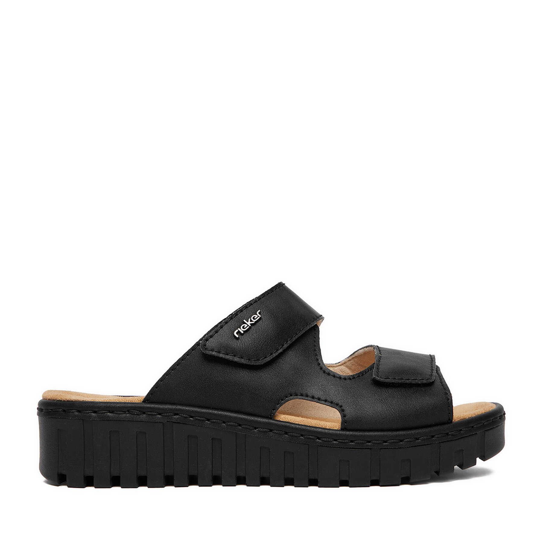Rieker Klapki CEO-V1392-00 Czarny