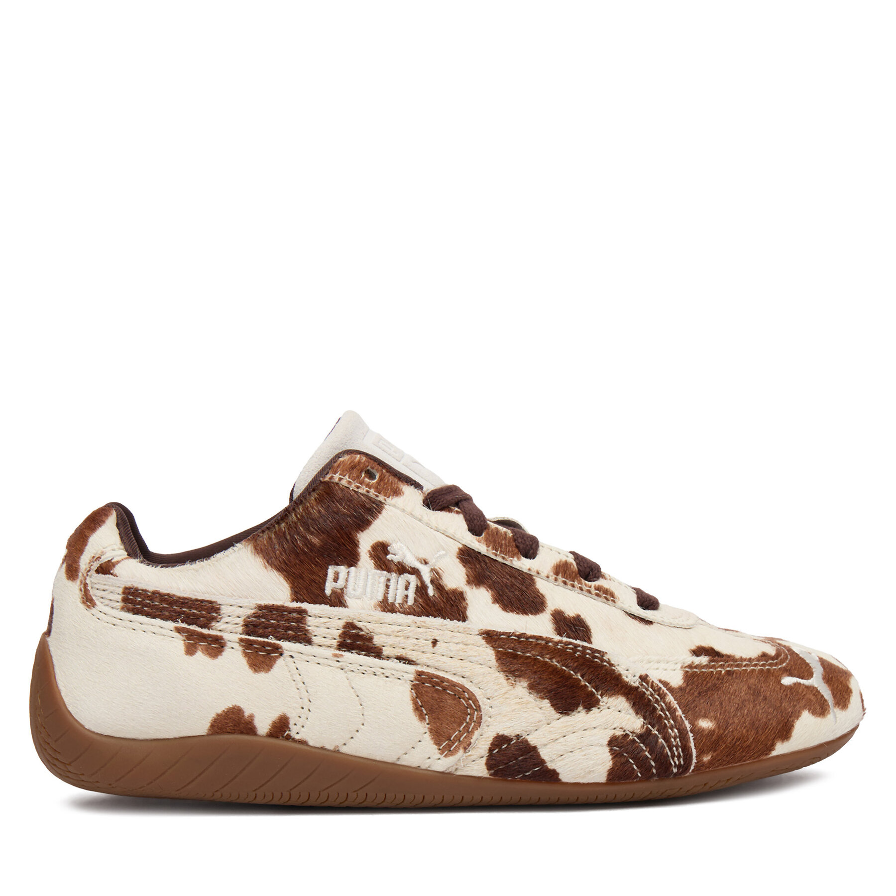 Puma Sneakersy Speedcat Cow Wns 406141 01 Brązowy