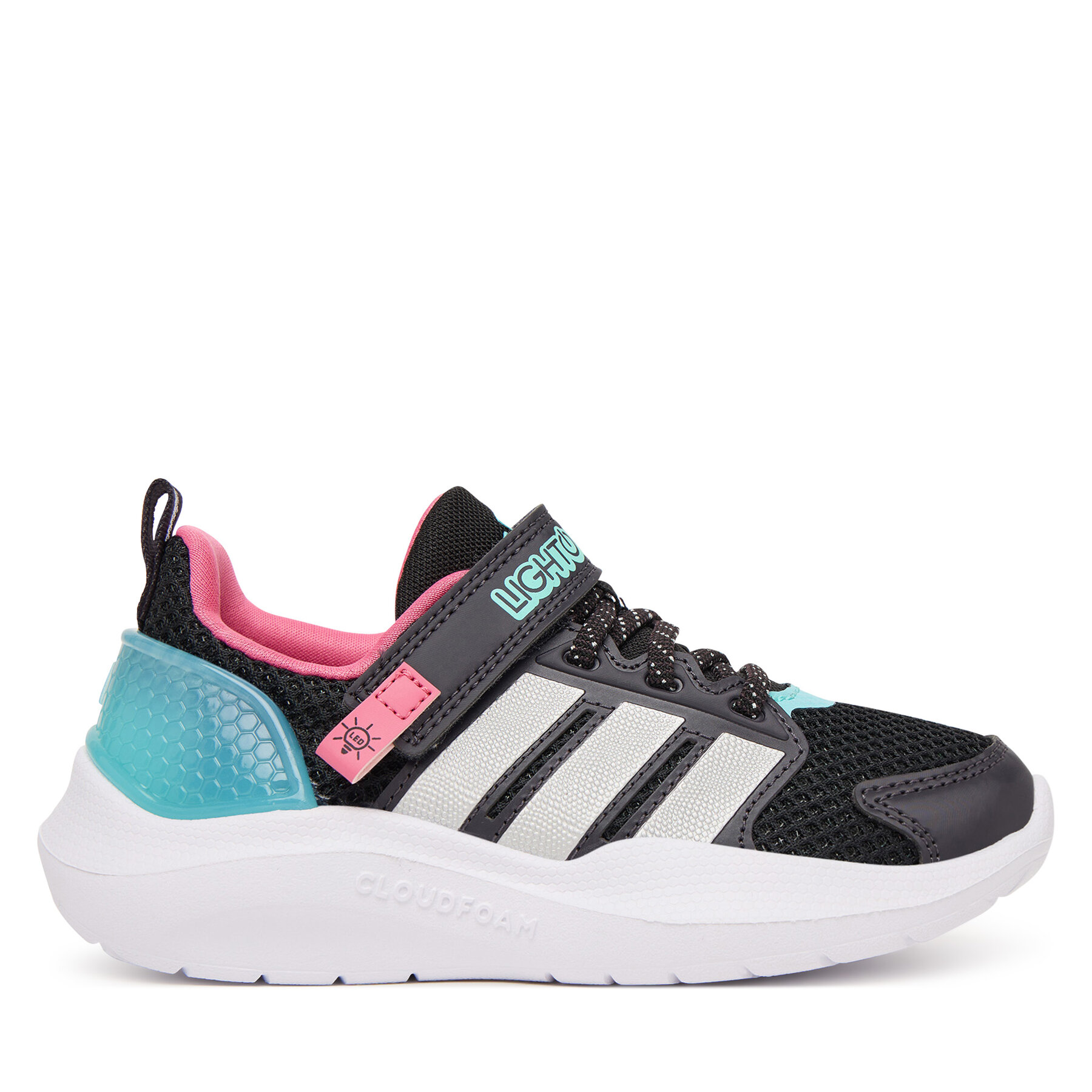adidas Sneakersy Lightorama Runner Shoes Children KJ9713 Czarny