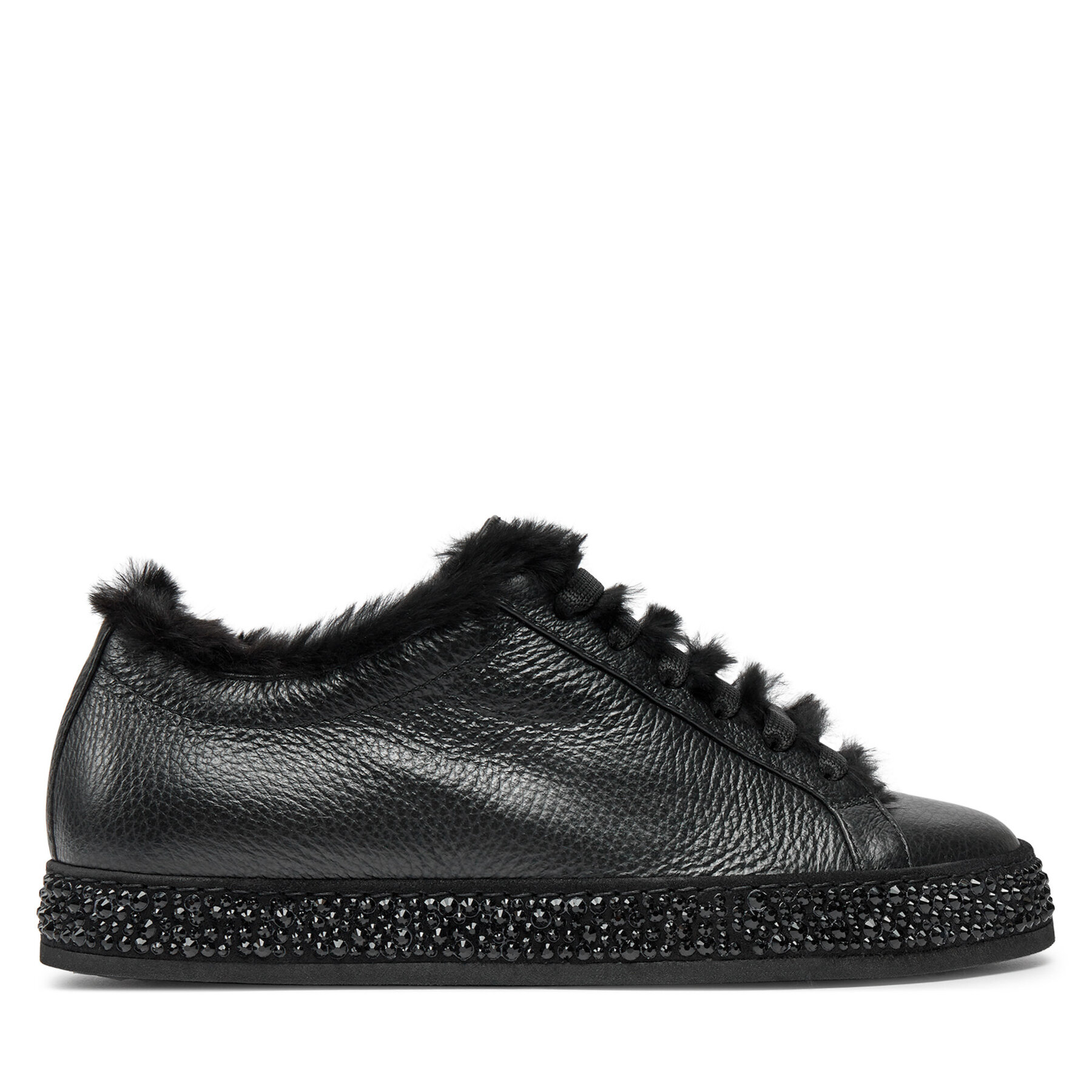 Le Silla Sneakersy Andrea Fod 1633T020M1LLBUK933 Czarny