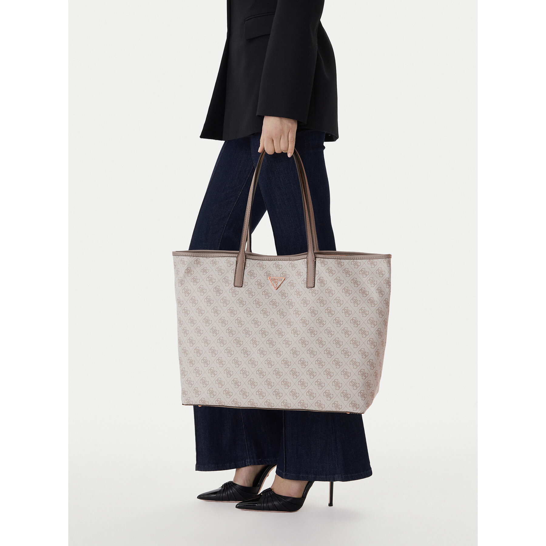 Guess Torebka Victtoria HWESG9 51429 Beżowy