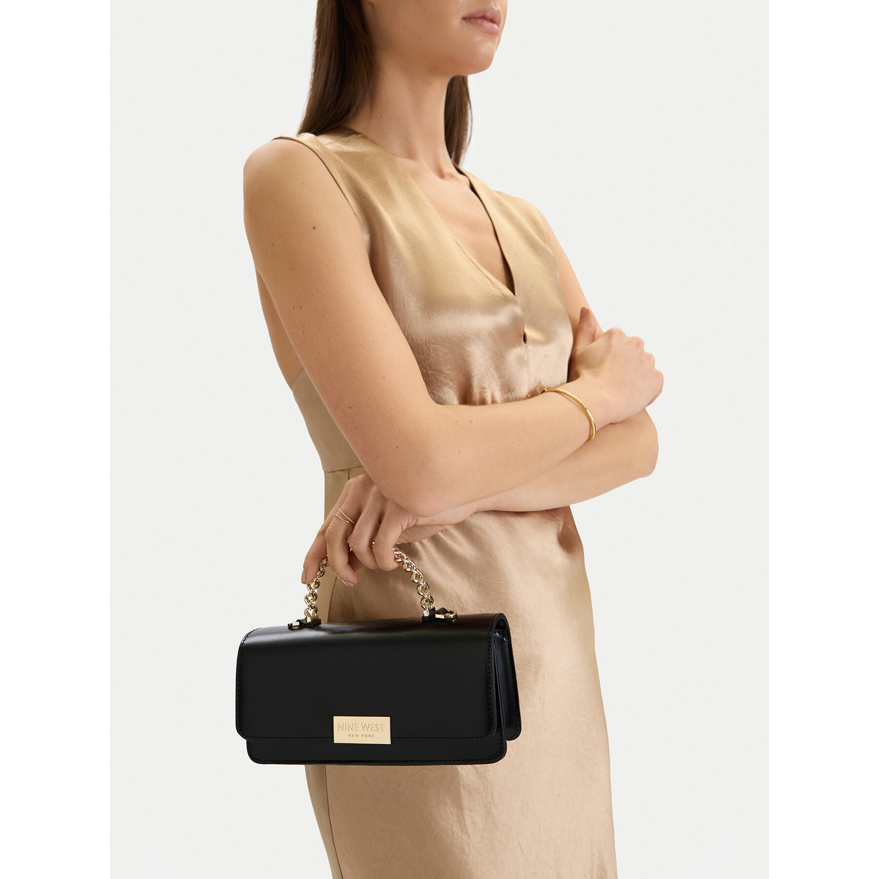 Nine West Torebka CEO-Mercer Mood-KY317 Czarny