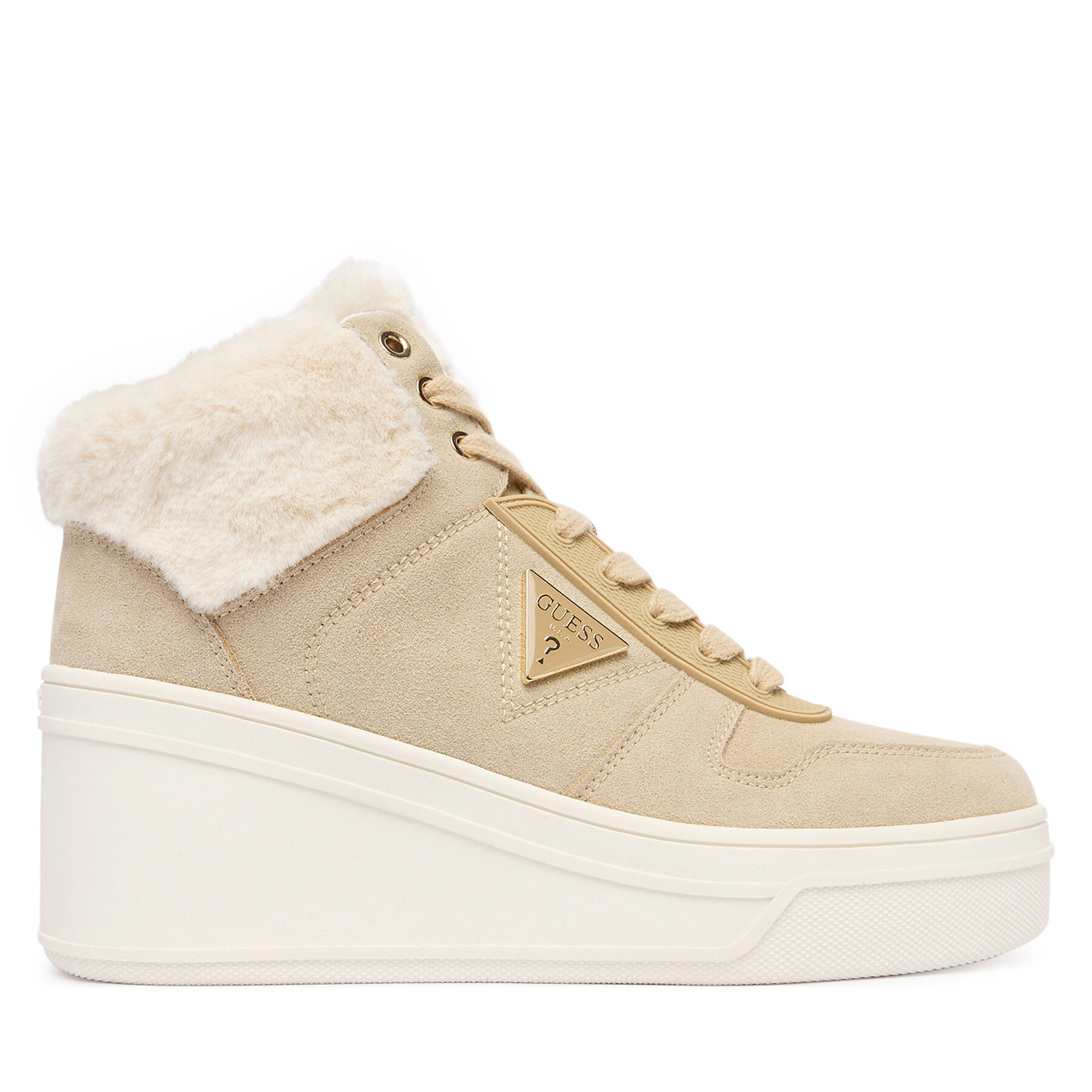Guess Sneakersy FLFRFR SUE12 Beżowy