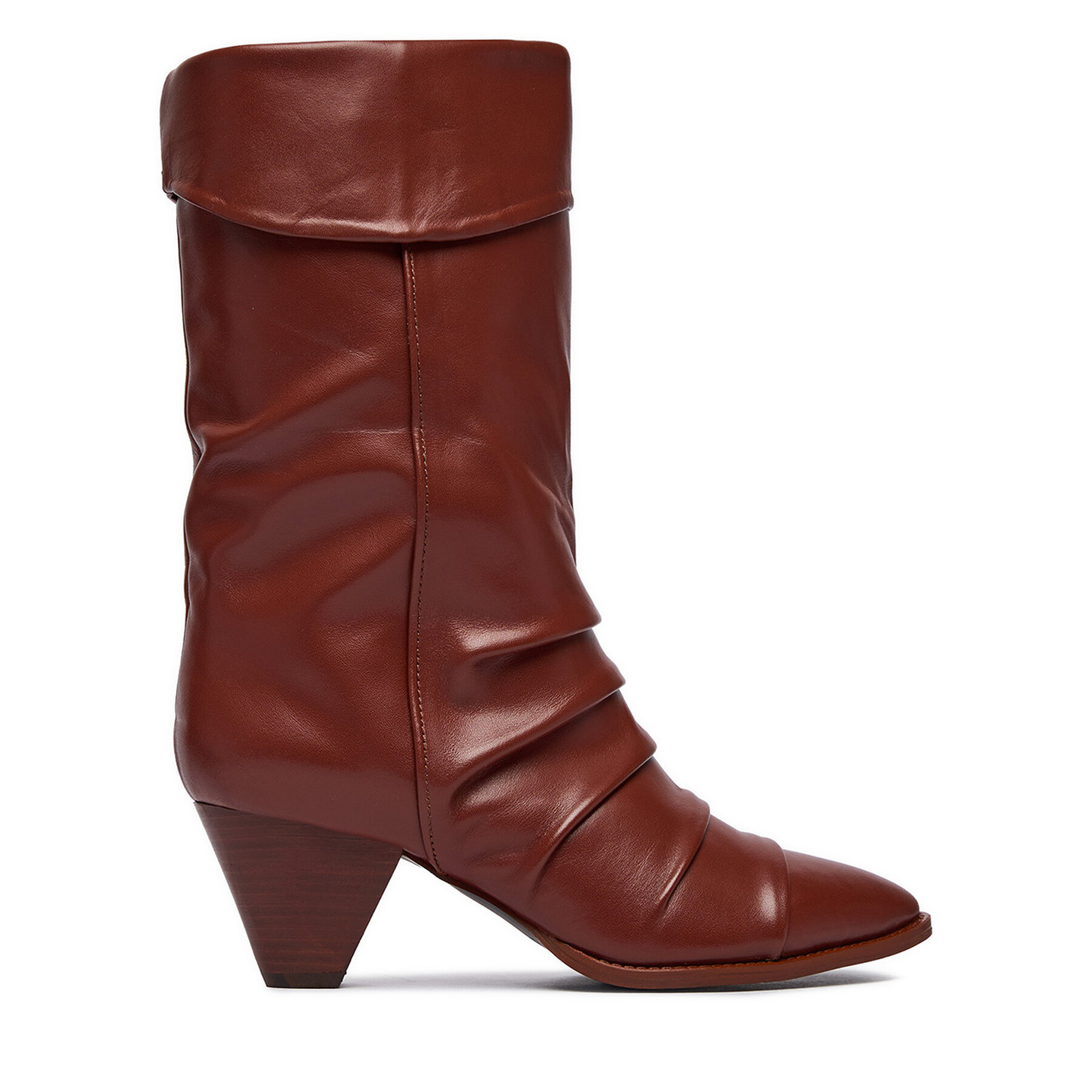 Badura Botki EO-APRIL-25FW218-1 Brązowy