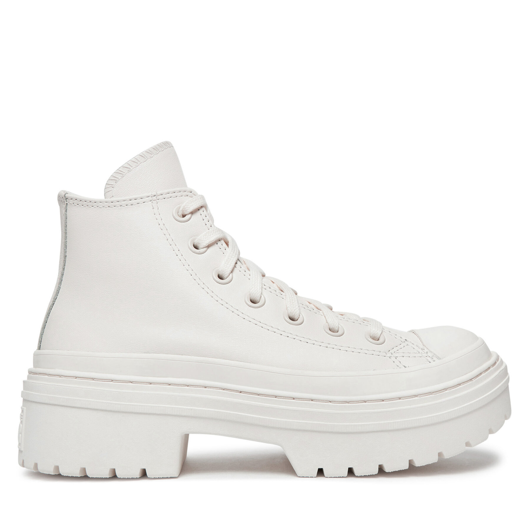 Converse Trzewiki Chuck Taylor All Star Lugged Heel Leather Platform A10370C Biały