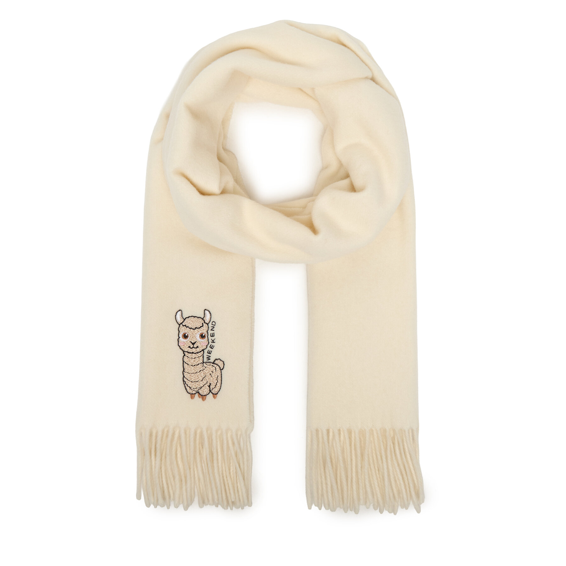 Weekend Max Mara Szalik Fascia 2615541034 Écru