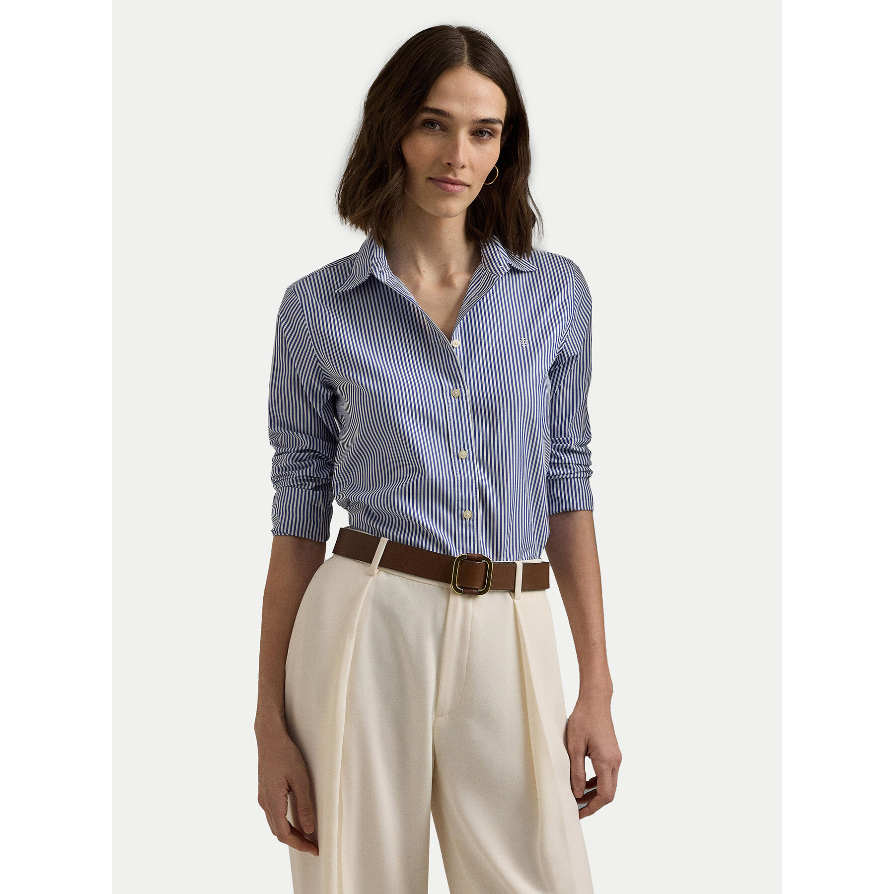 LAUREN RALPH LAUREN Koszula 200859048001 Niebieski Regular Fit