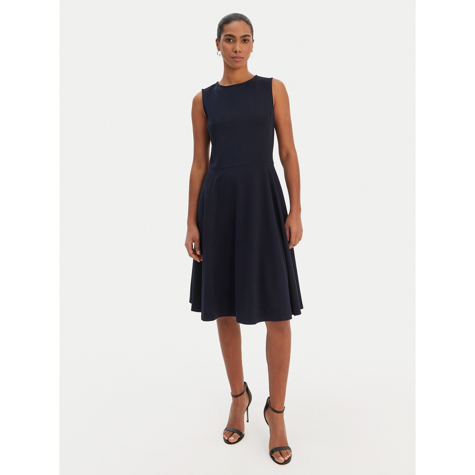 LAUREN RALPH LAUREN Sukienka koktajlowa 200980935003 Granatowy Slim Fit