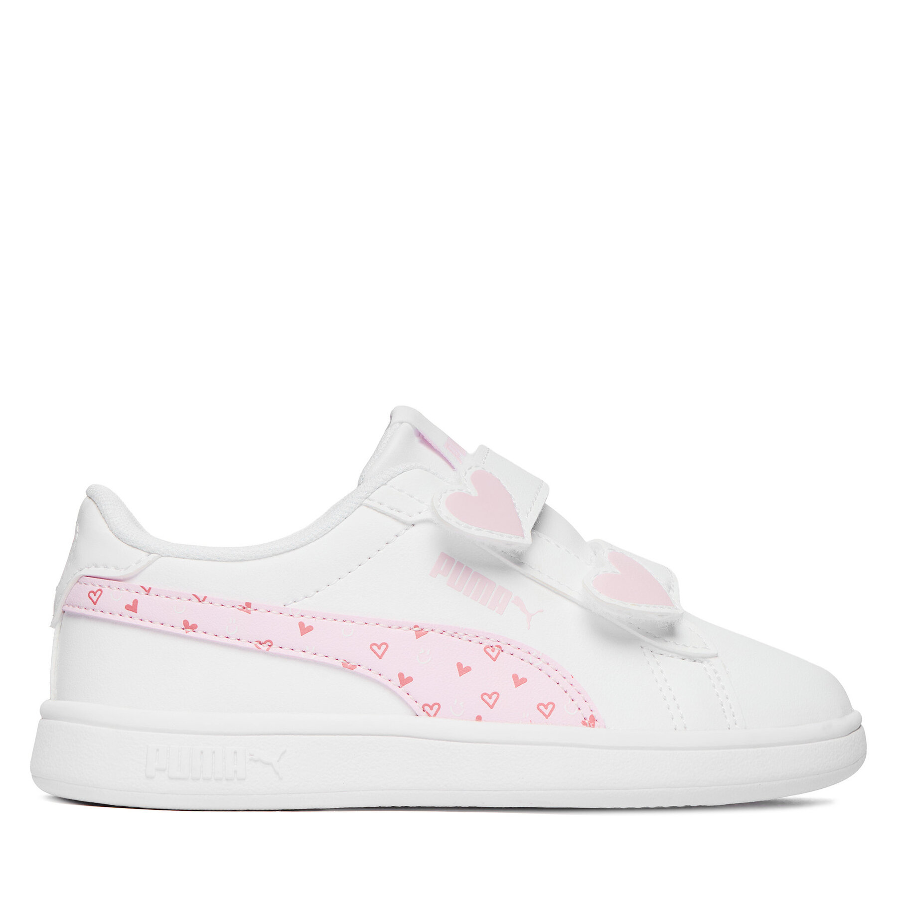 Puma Sneakersy Puma Smash 3.0 Hearty V PS 405638 01 Biały