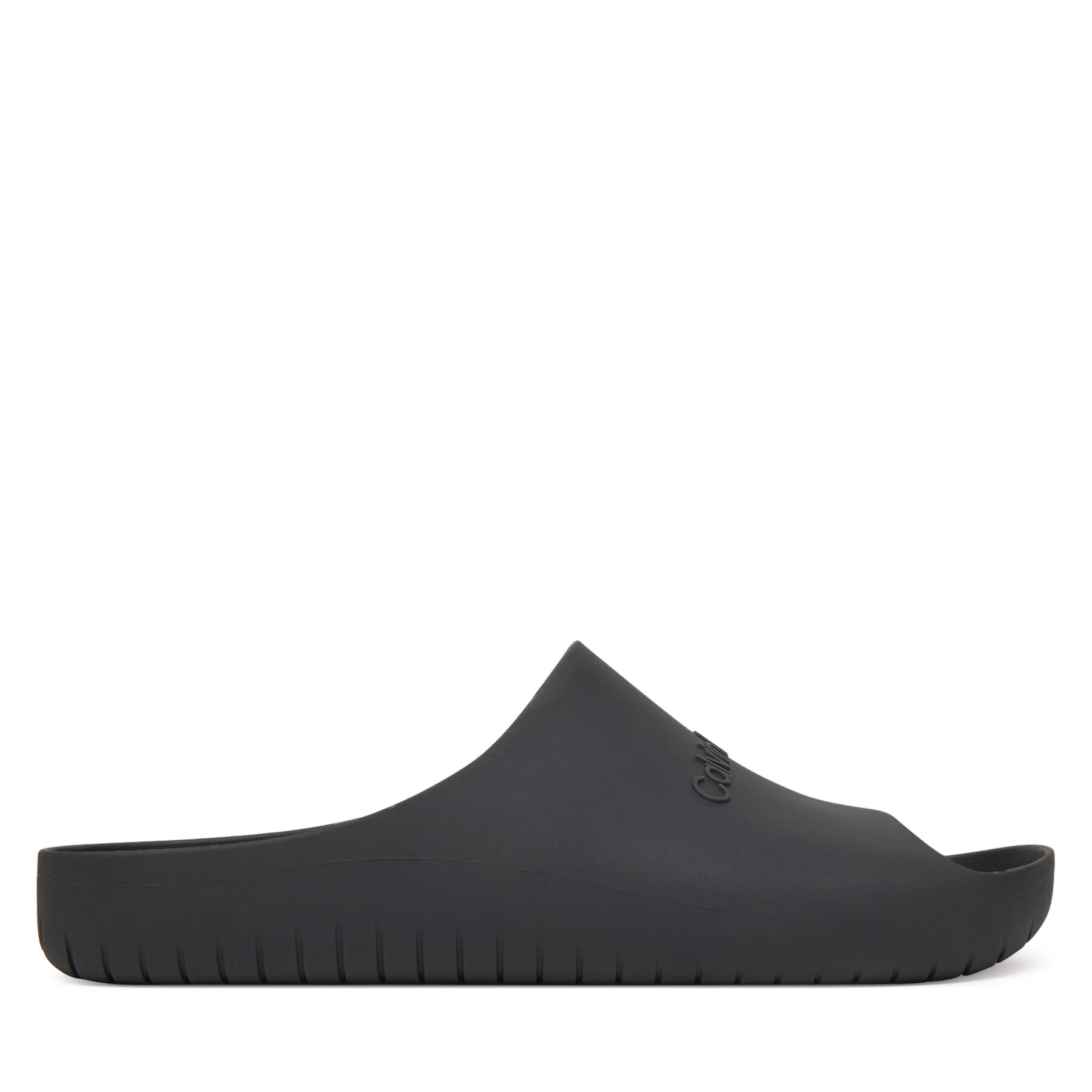 Calvin Klein Klapki Jelly Slide HM0HM02014 Czarny
