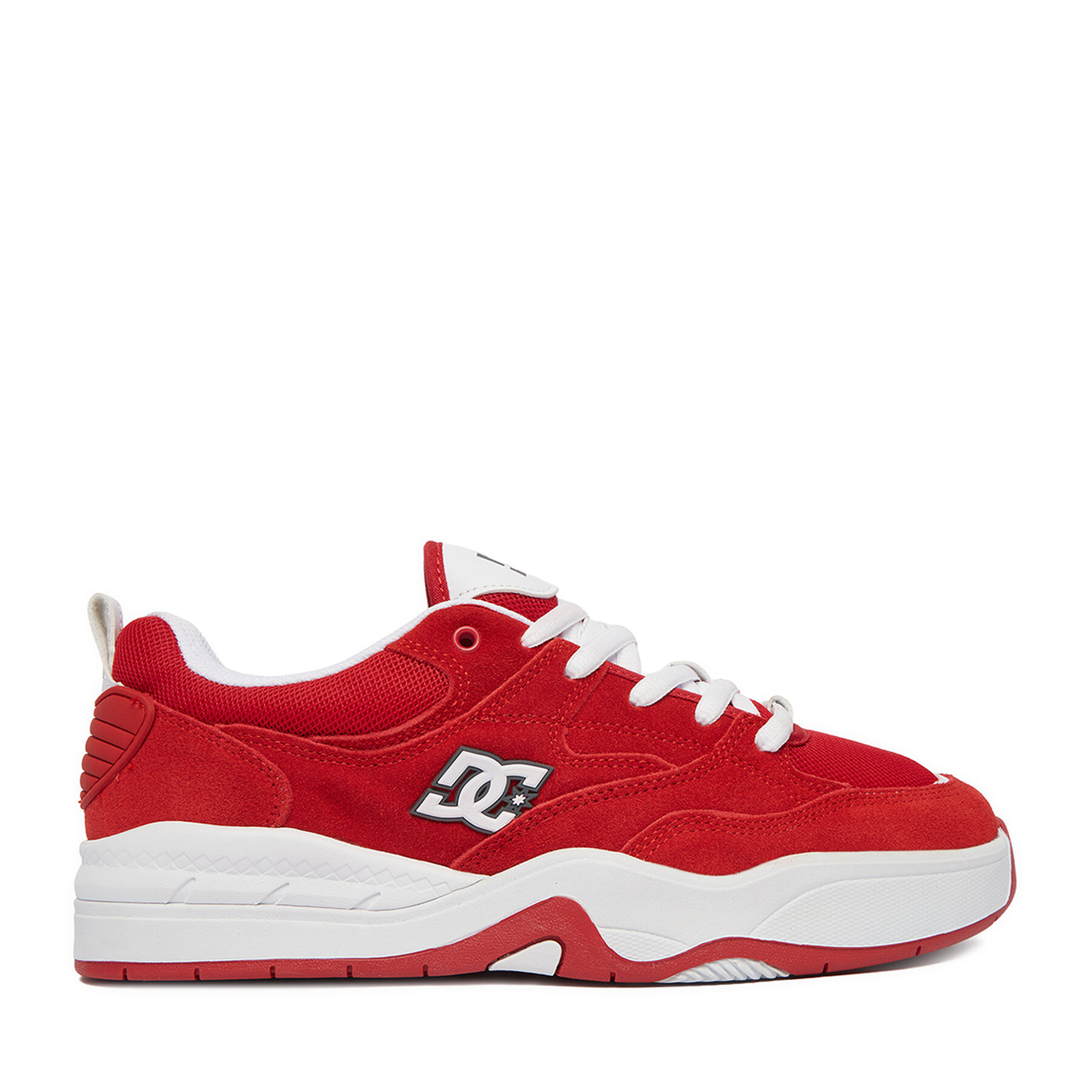 DC Shoes Sneakersy EO-DC ASCEND LE DC01861609 Czerwony jasny