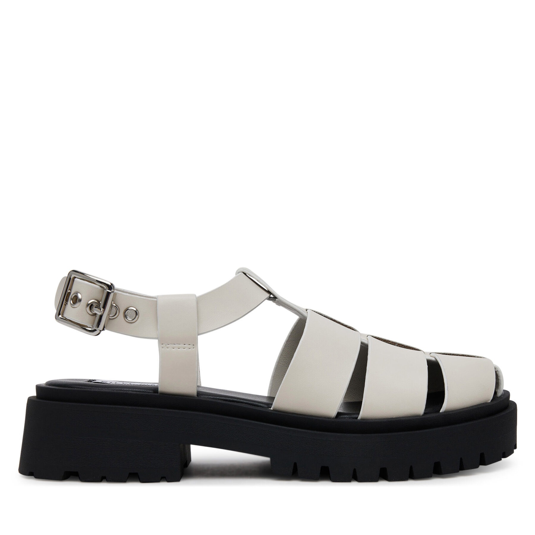 Steve Madden Sandały Market SM11003808 Biały